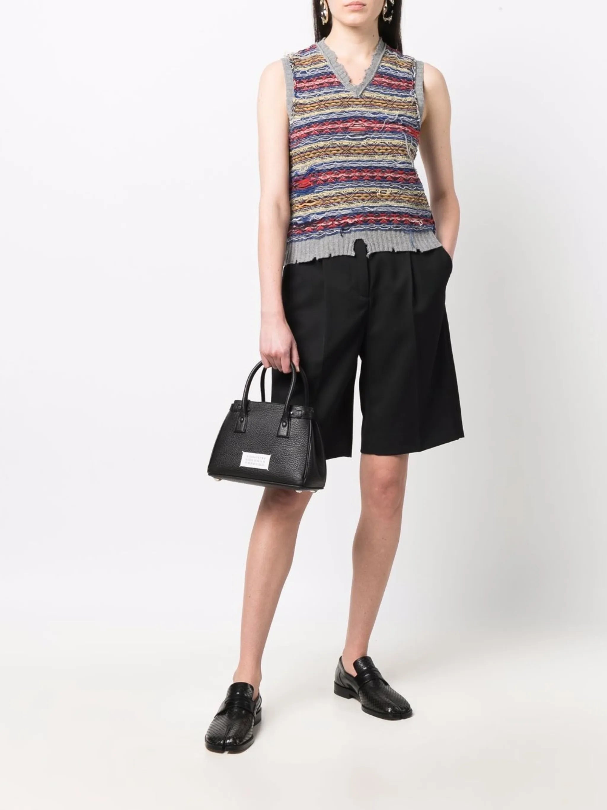 mini 5AC drawstring top-handle bag