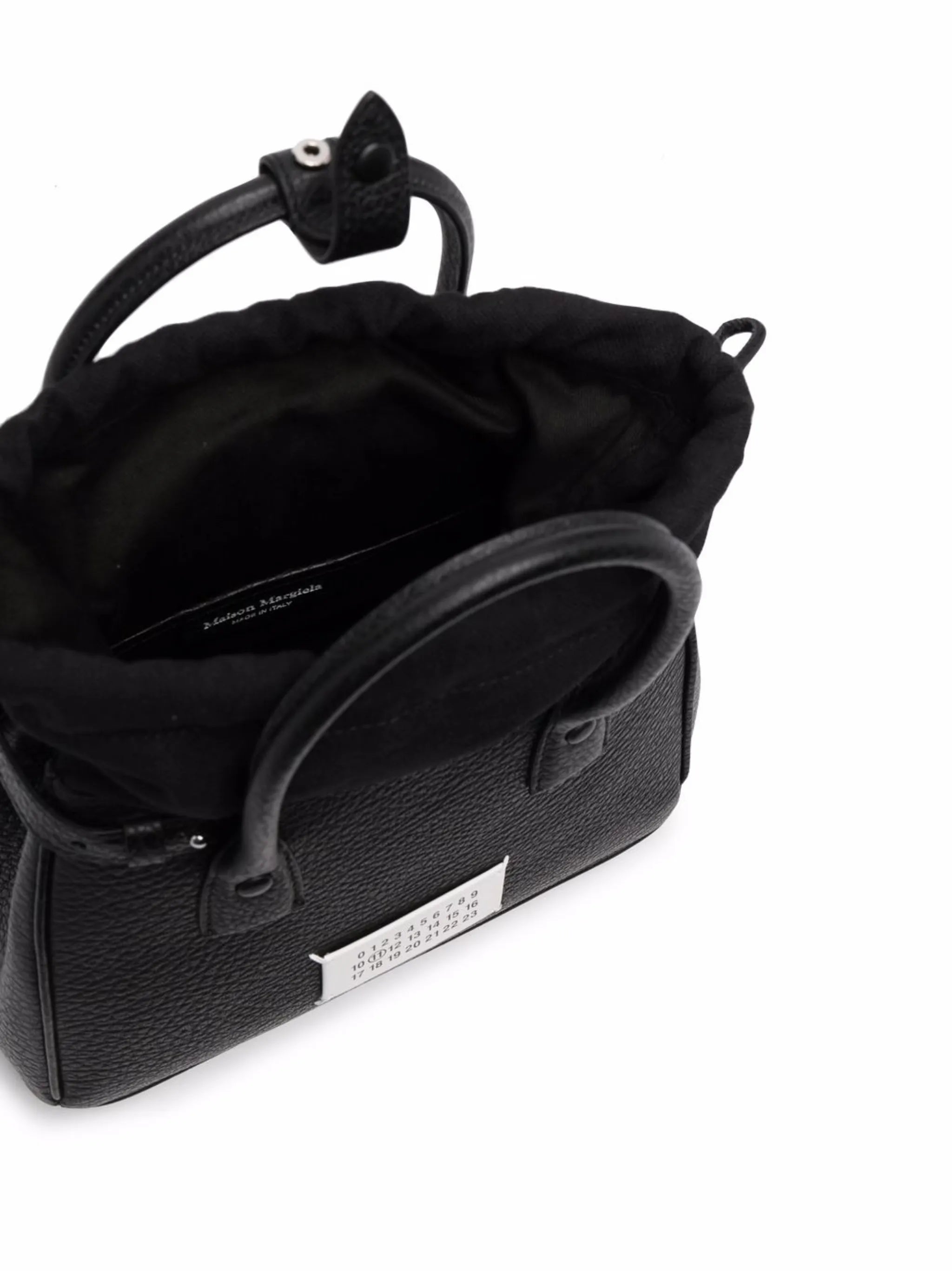 mini 5AC drawstring top-handle bag