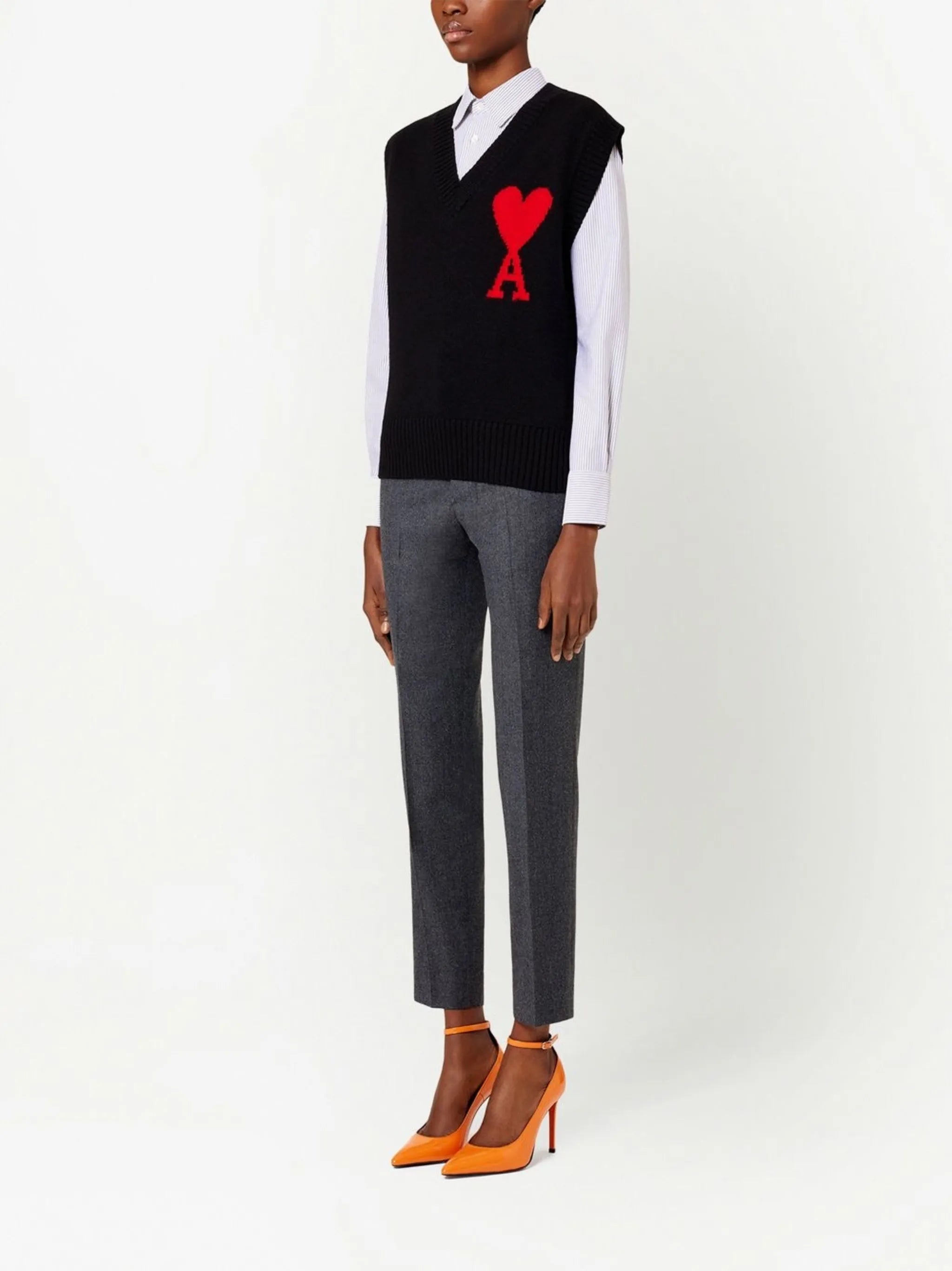 Ami de Coeur knitted vest