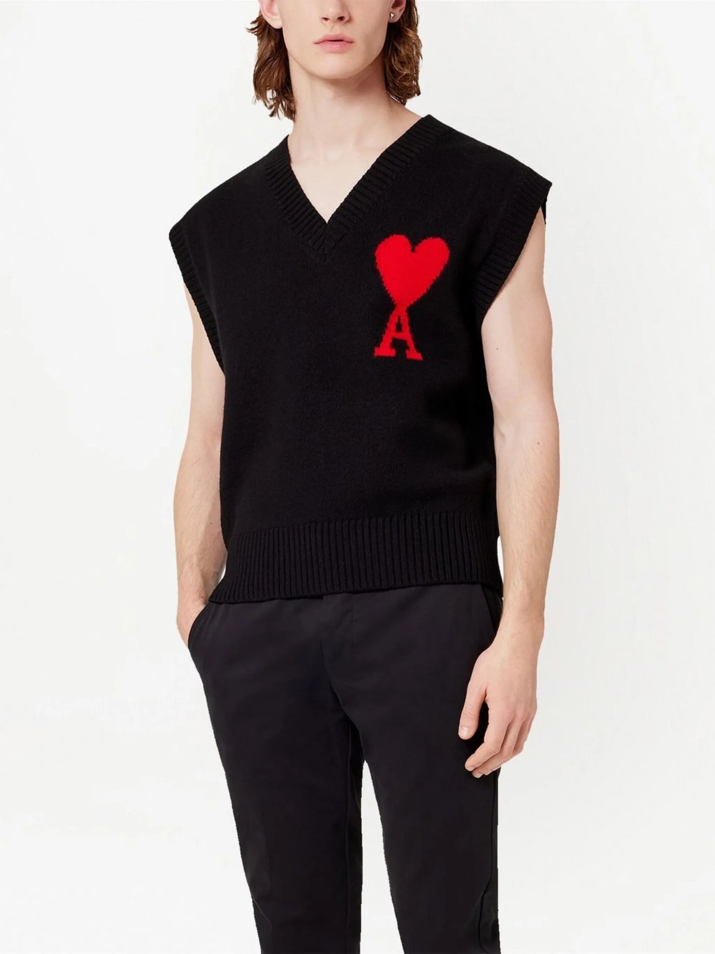 Ami de Coeur knitted vest
