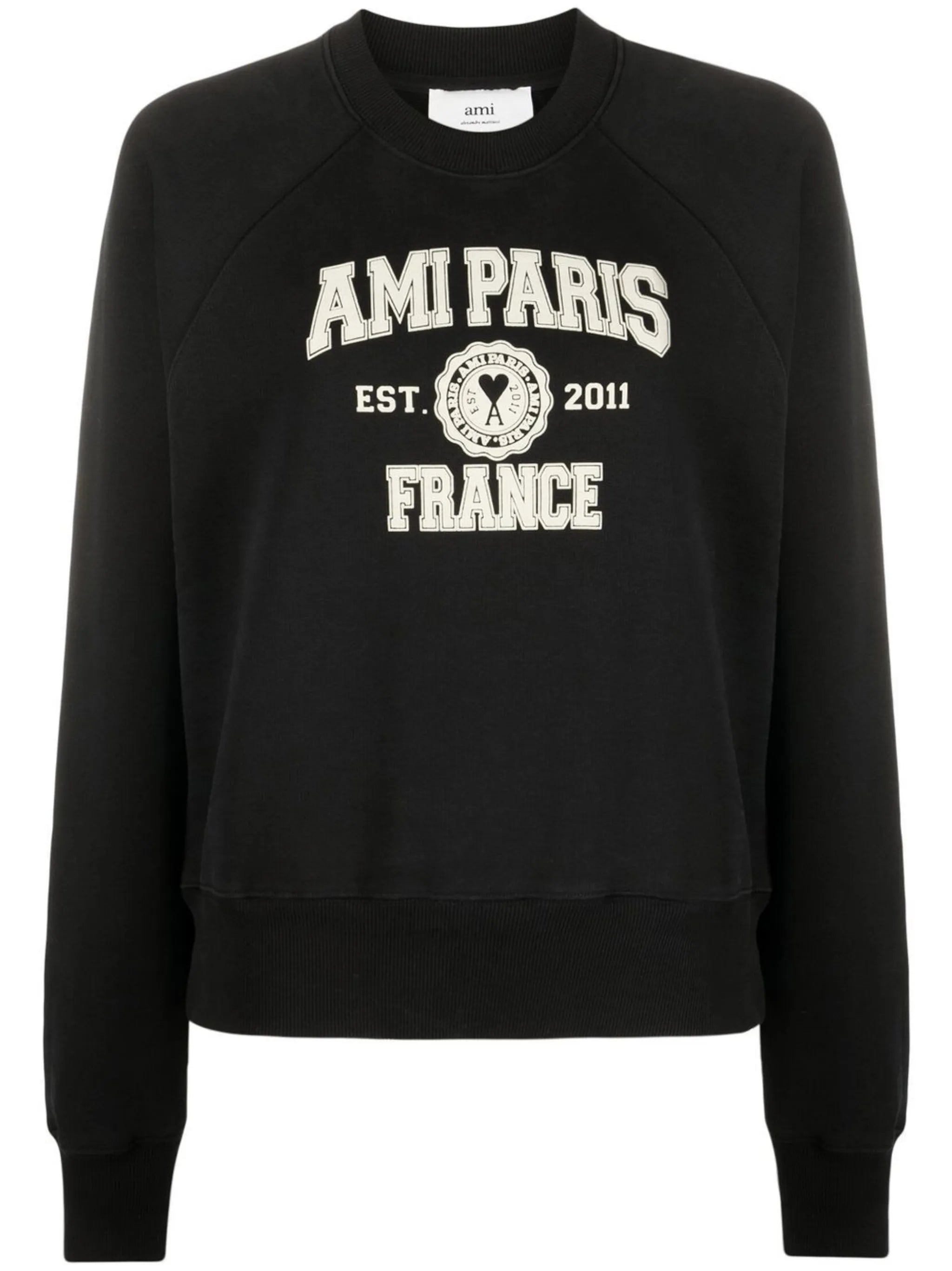 logo-print organic-cotton sweatshirt
