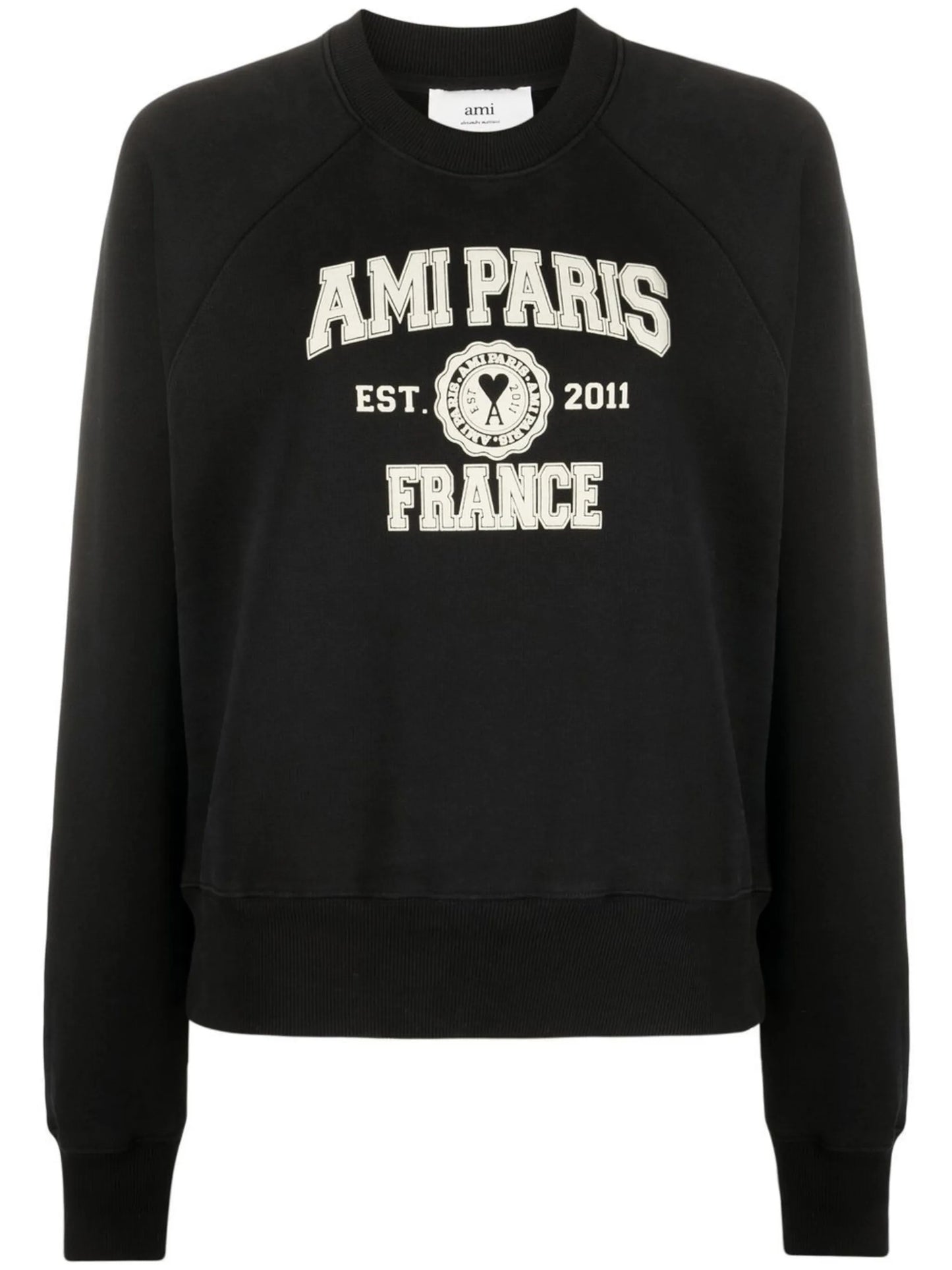 logo-print organic-cotton sweatshirt