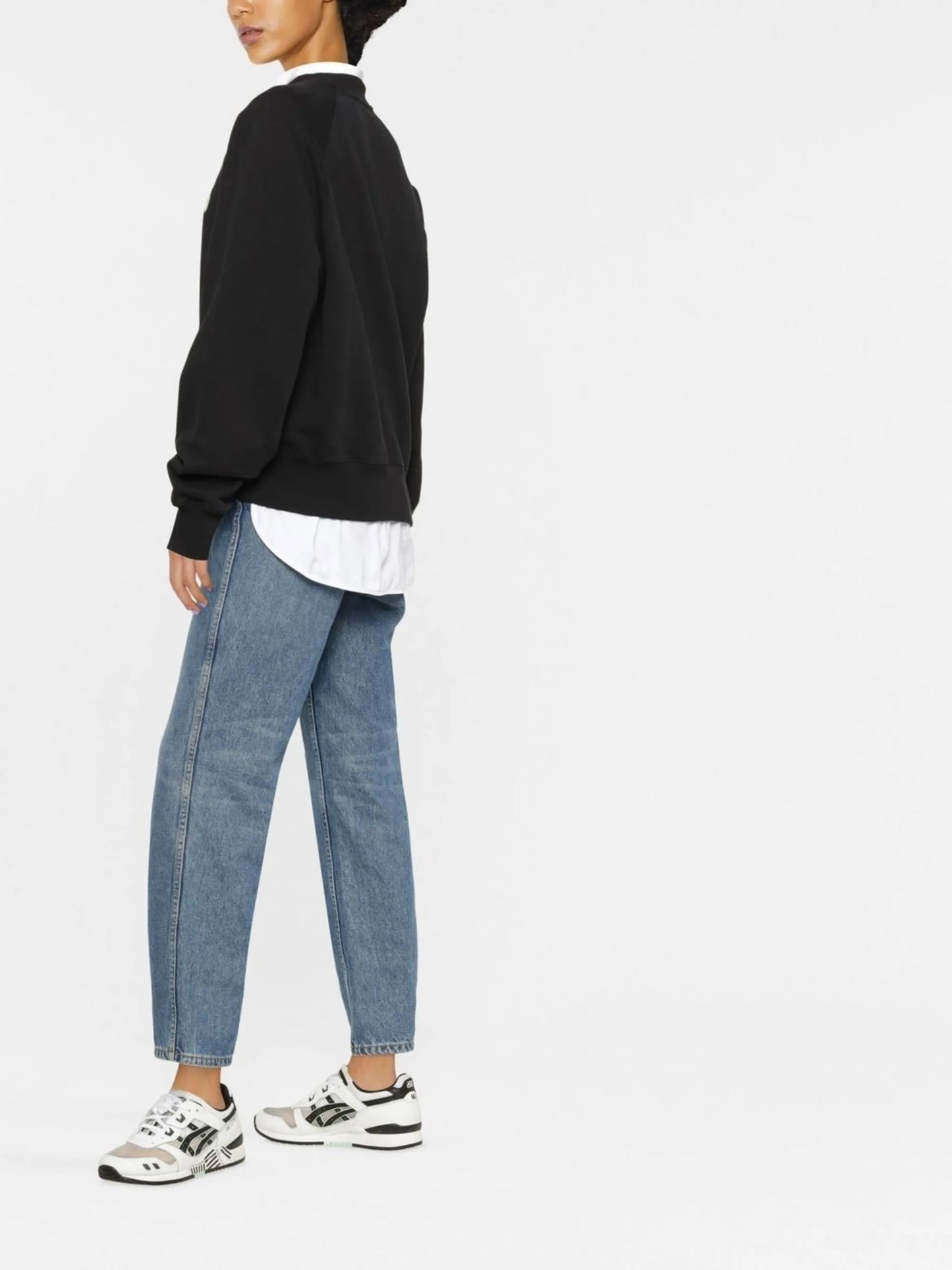 logo-print organic-cotton sweatshirt