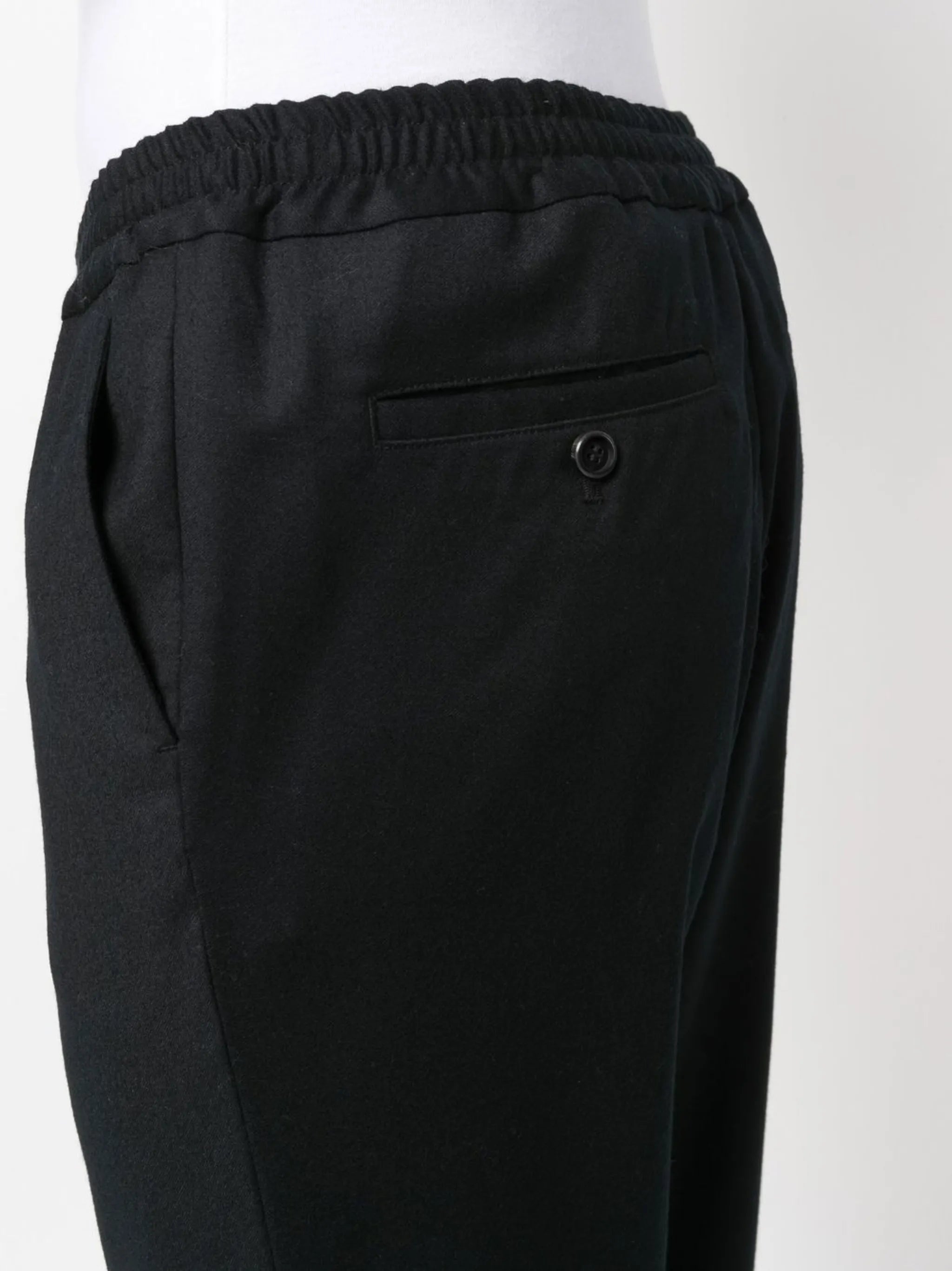tailored straight-leg trousers