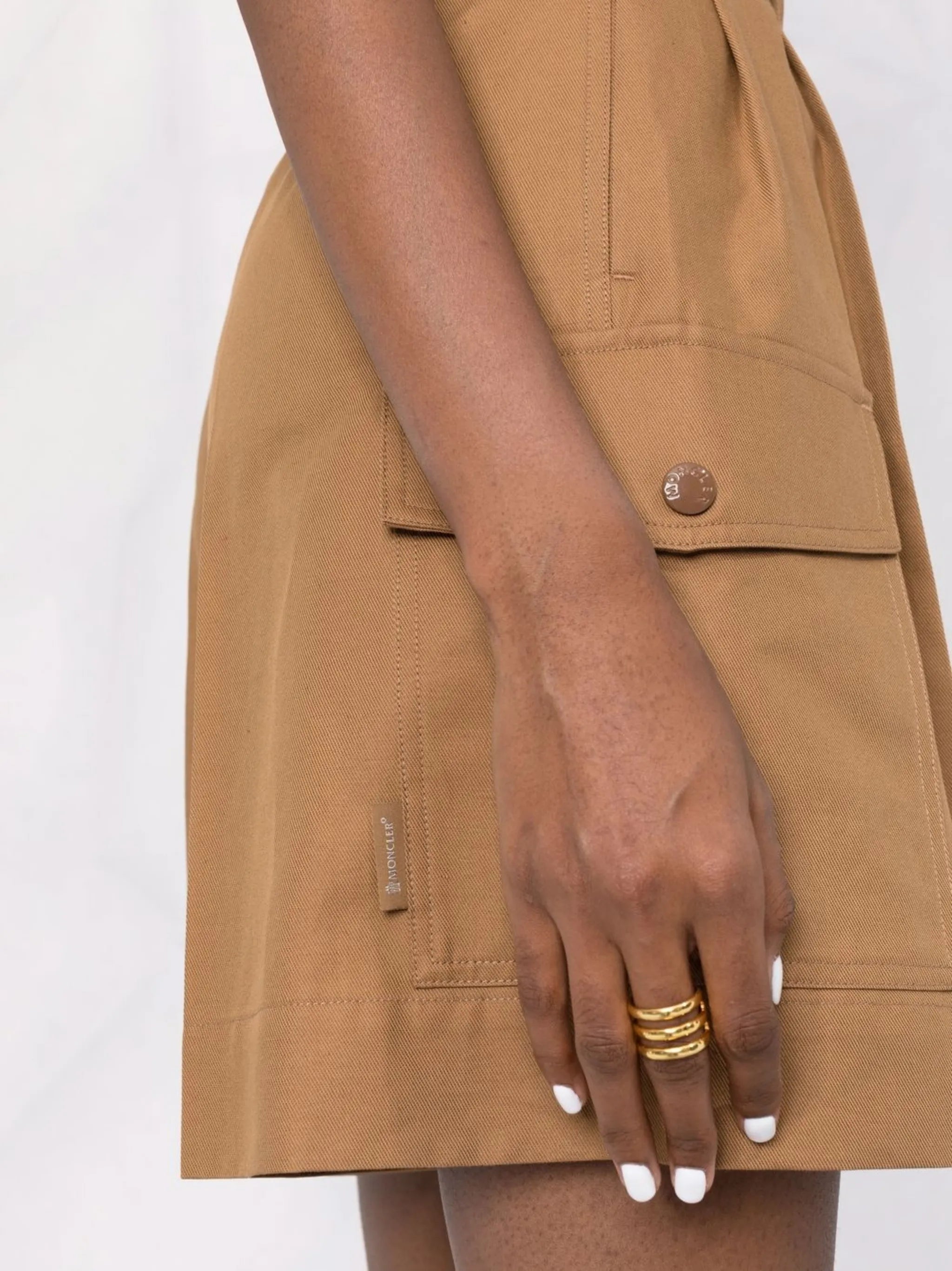 tailored cargo-pocket shorts
