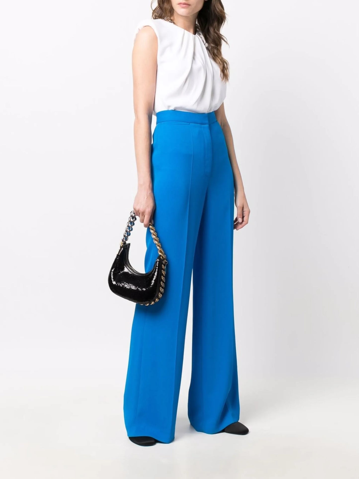 sequin-embellished shoulder bag