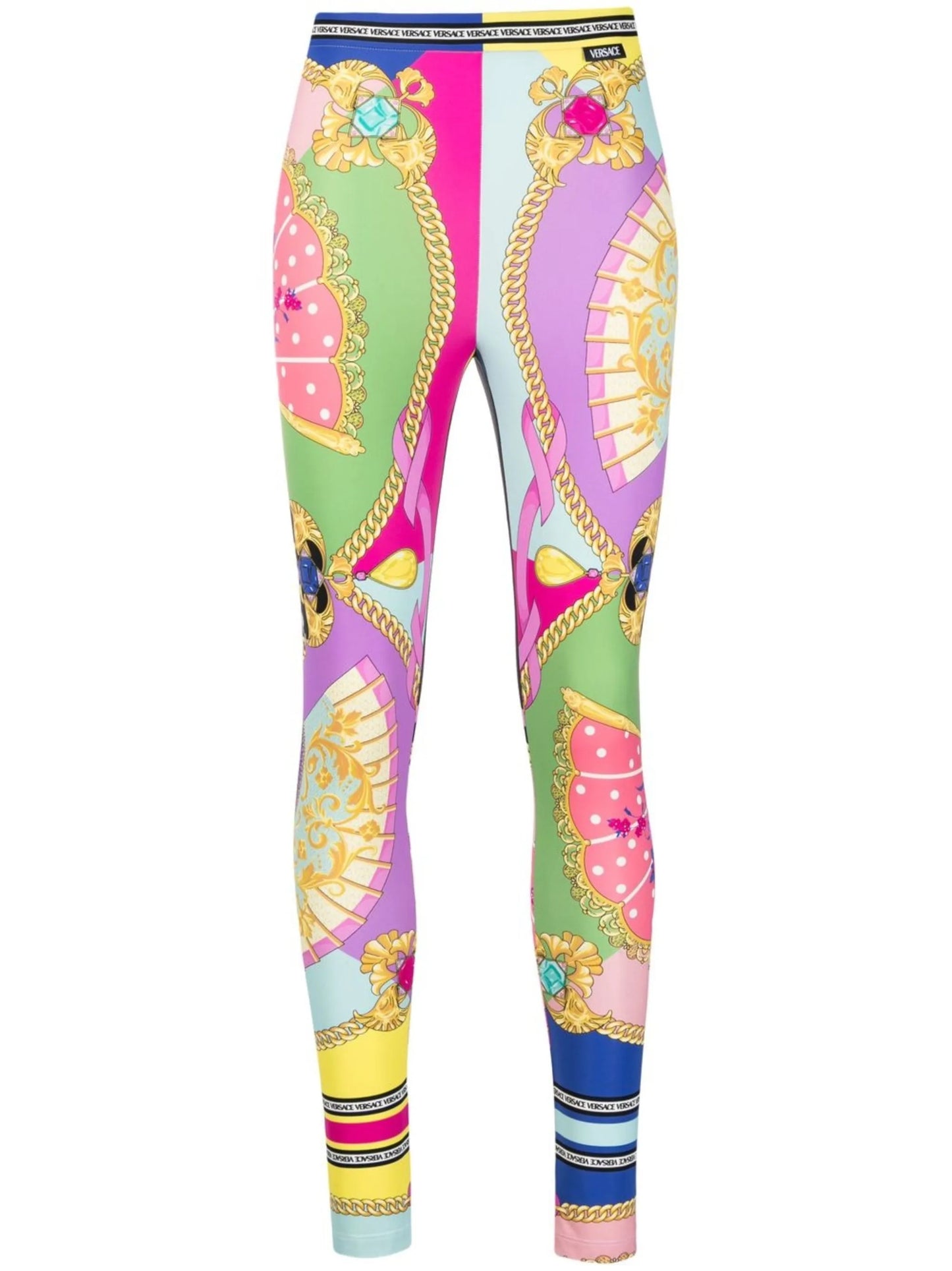 all-over graphic-print leggings