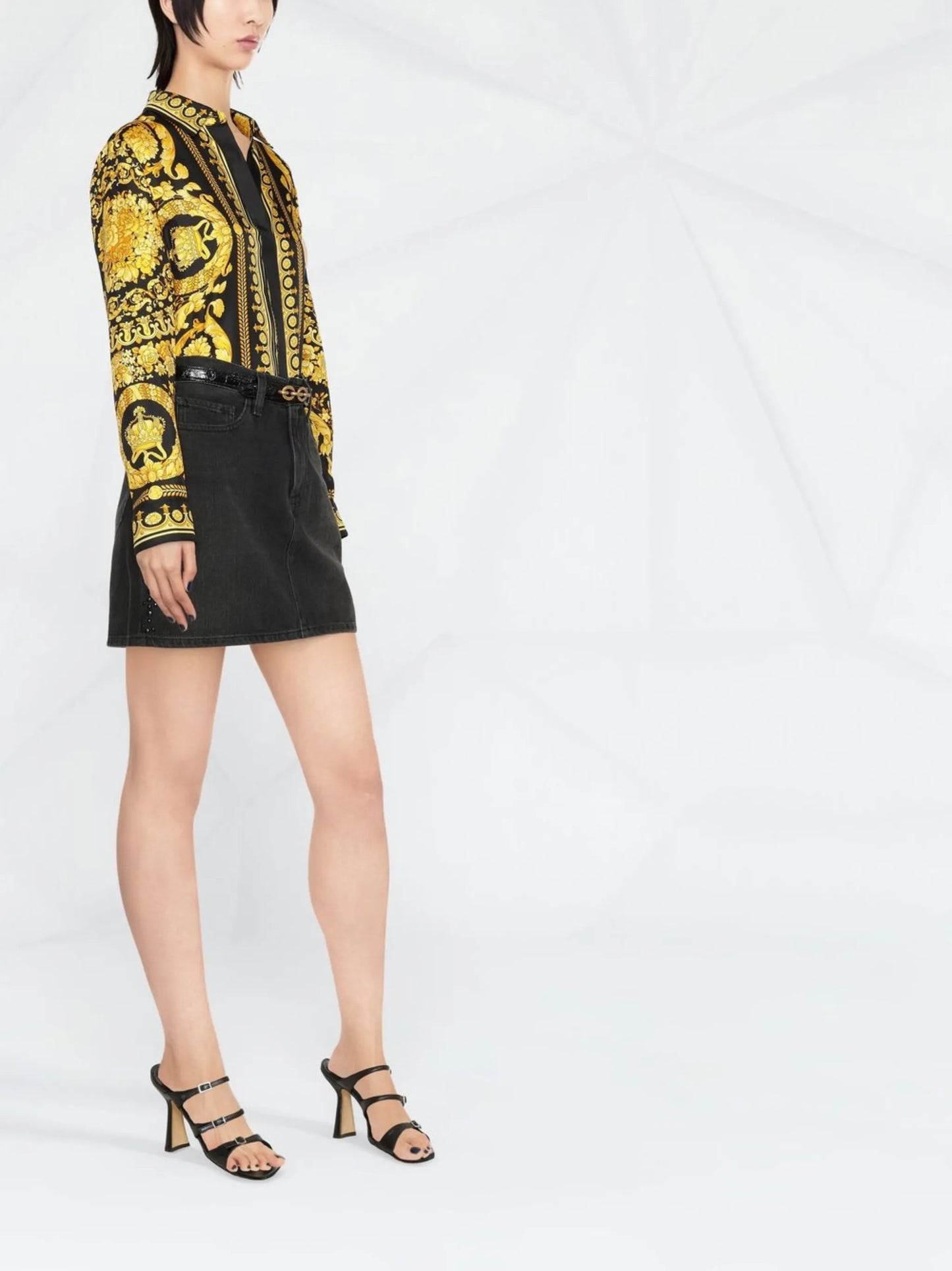 Barocco silk shirt