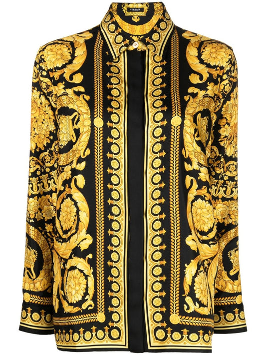 Barocco silk shirt