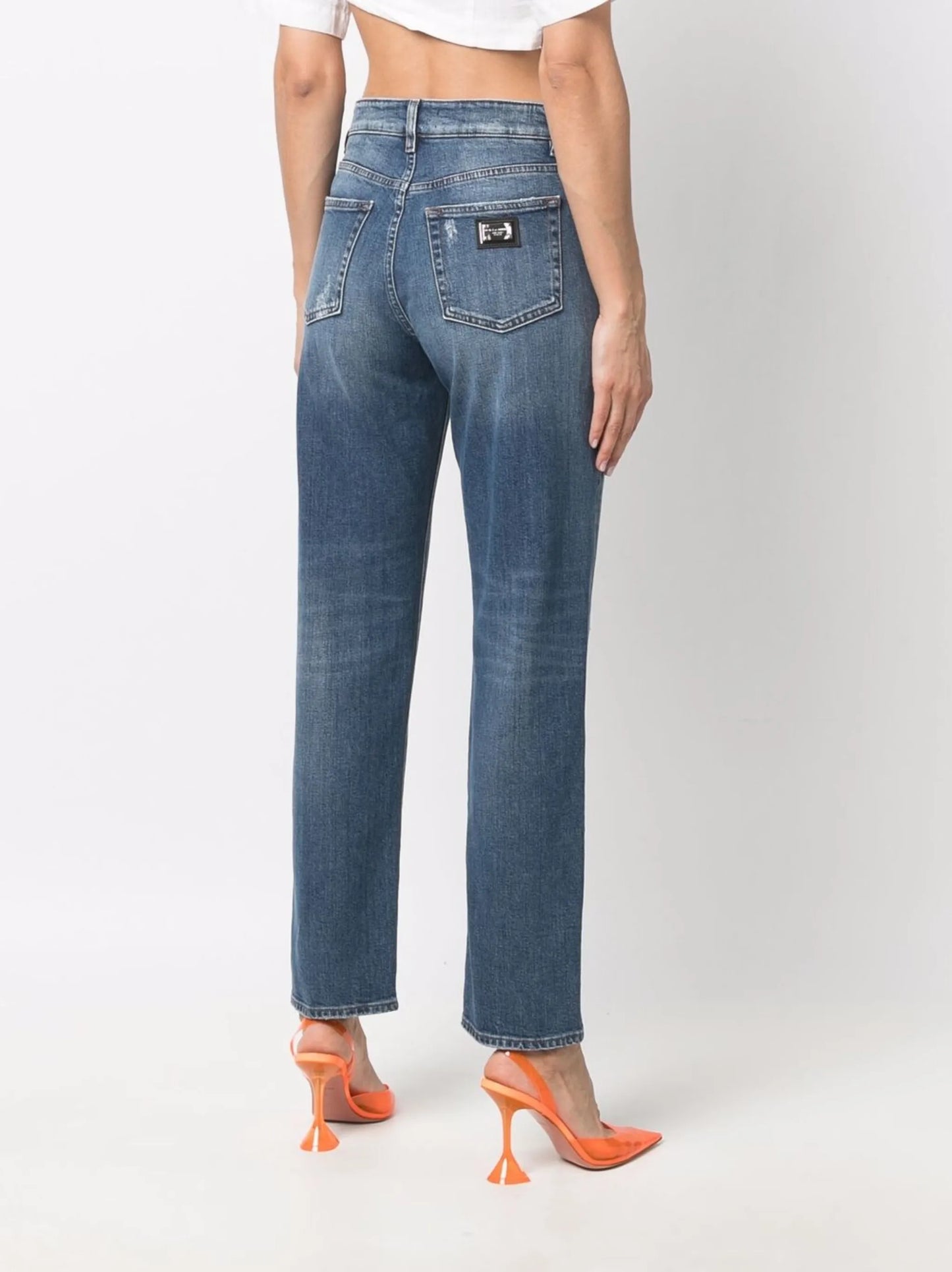 distressed boyfriend jeans