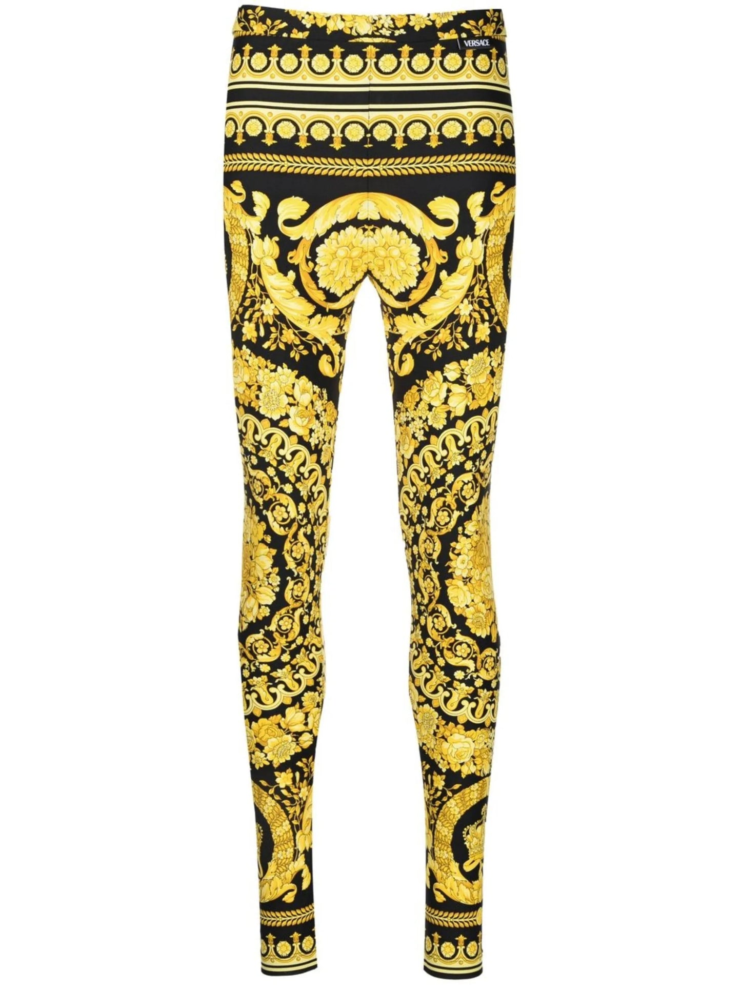 Barocco-print leggings