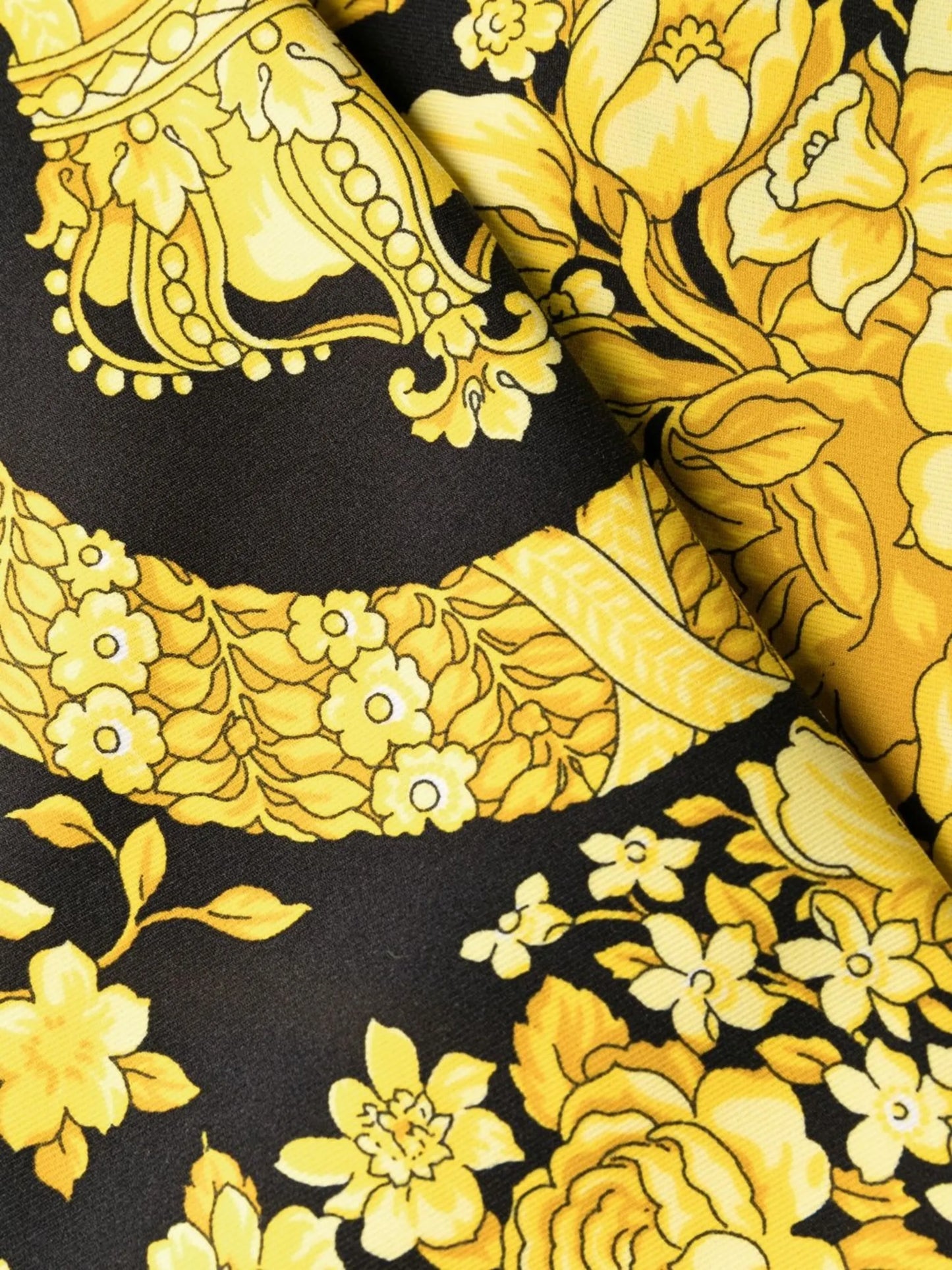 Barocco-print leggings