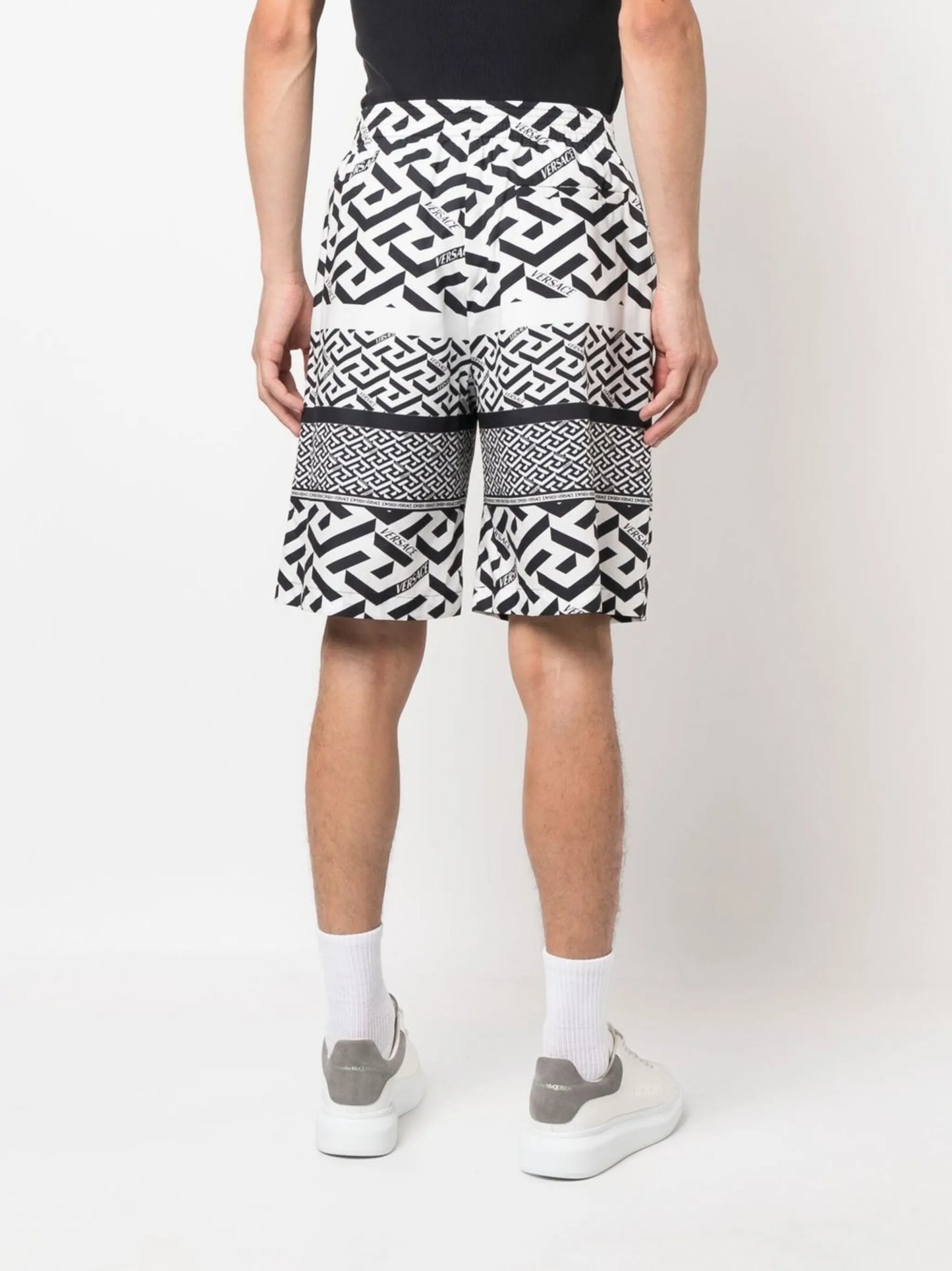 La Greca-print bermuda shorts