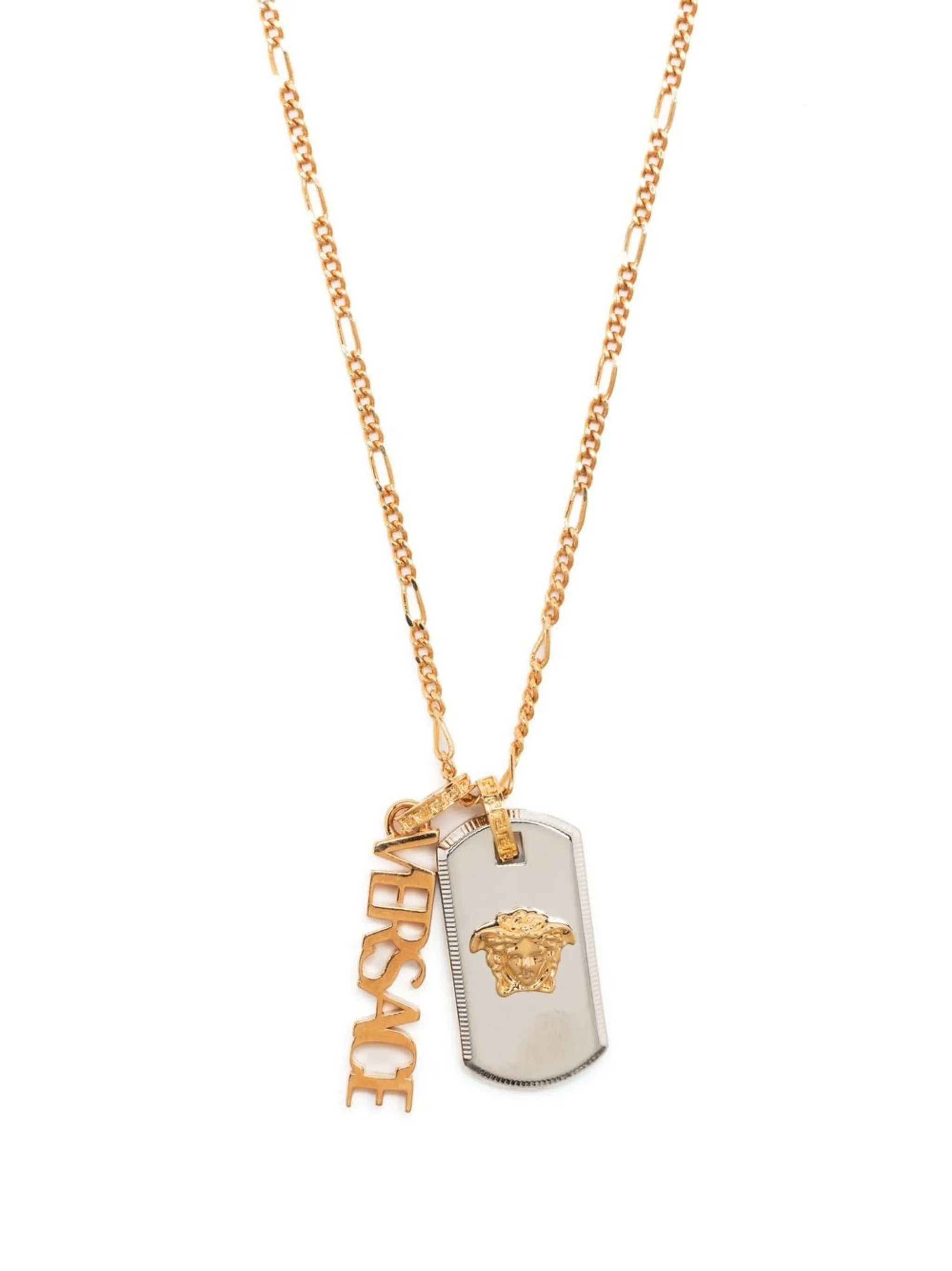 Medusa logo necklace