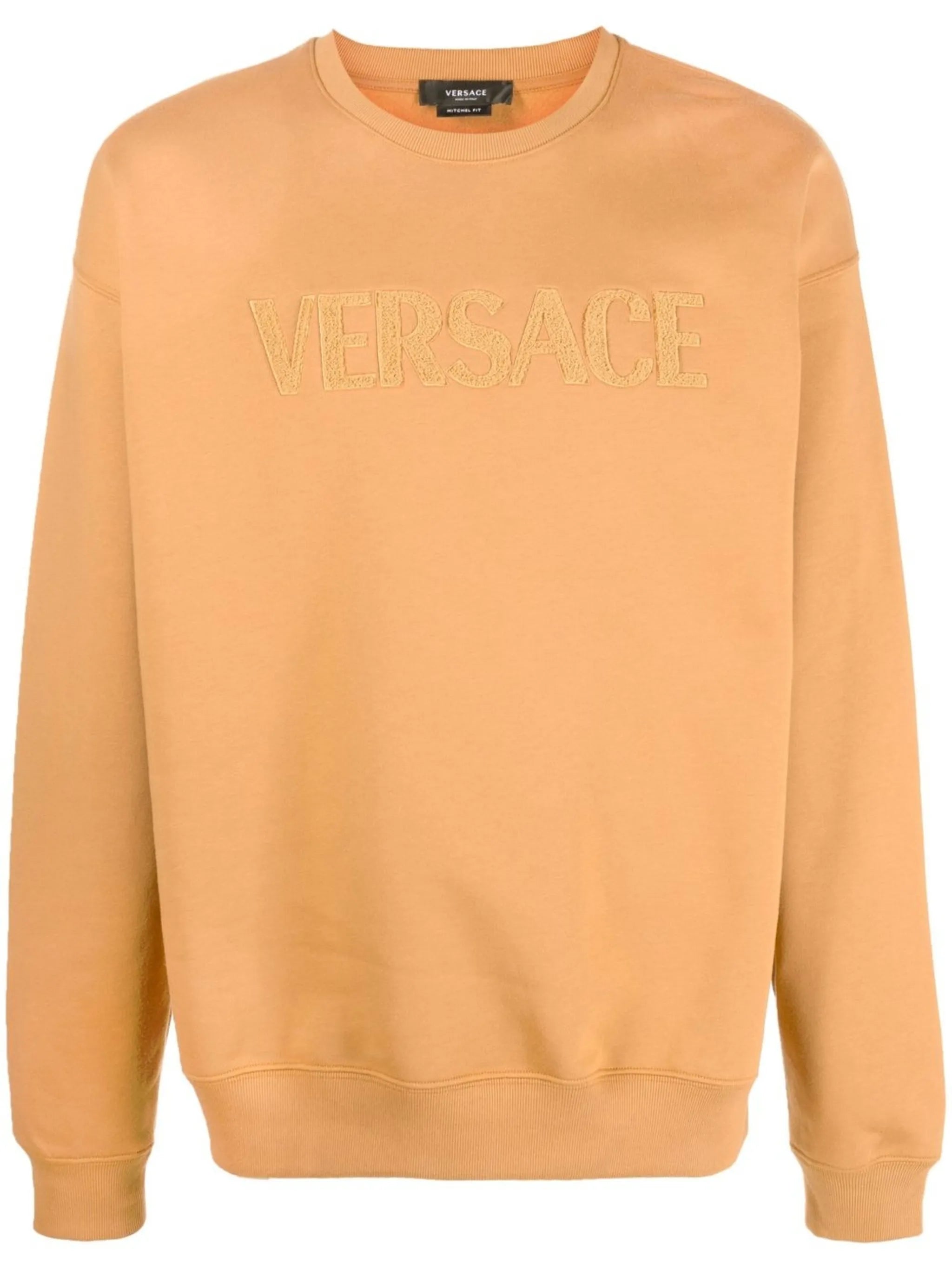 embroidered-logo detail sweatshirt