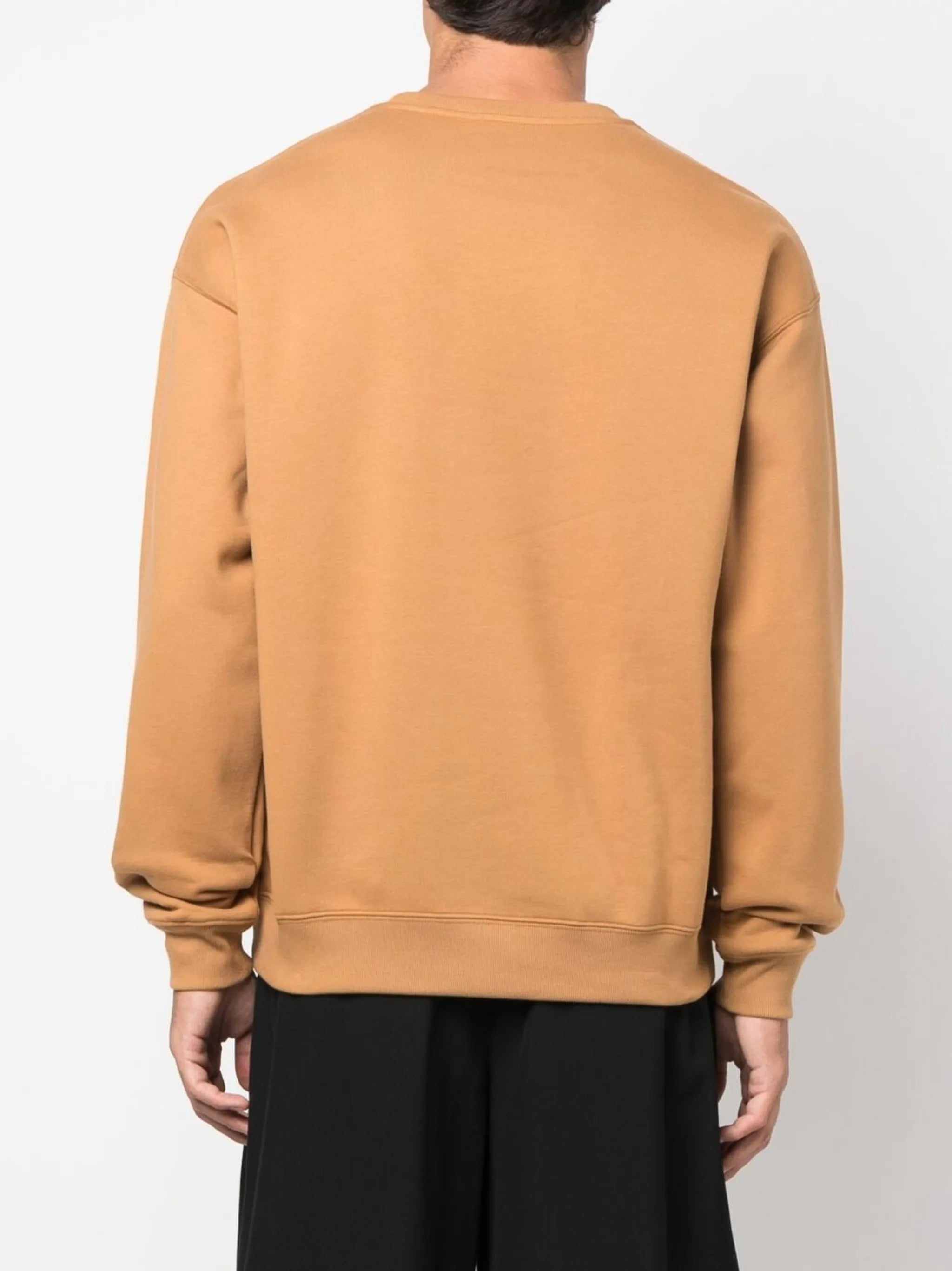 embroidered-logo detail sweatshirt