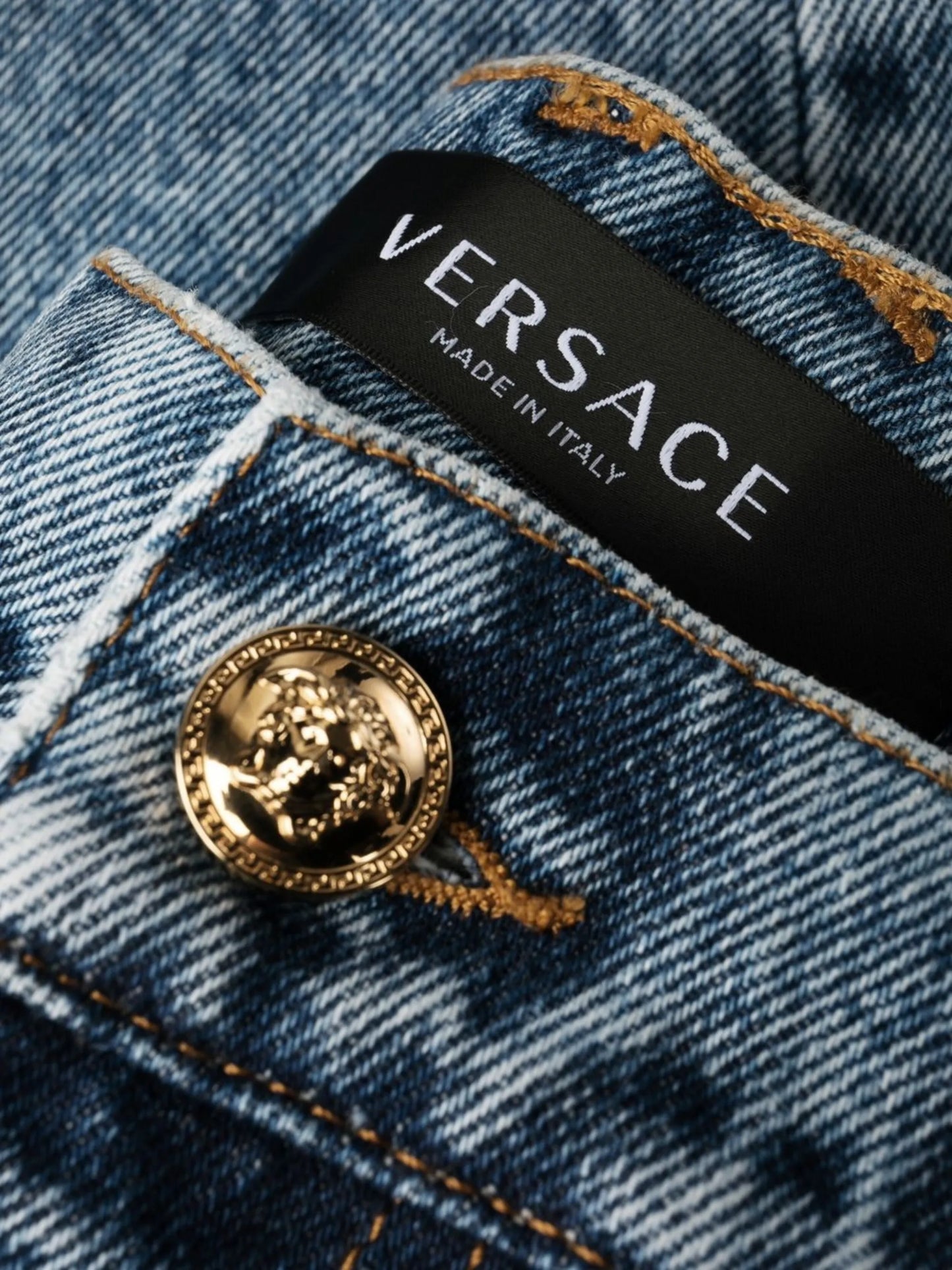 Twisted Seam denim jeans