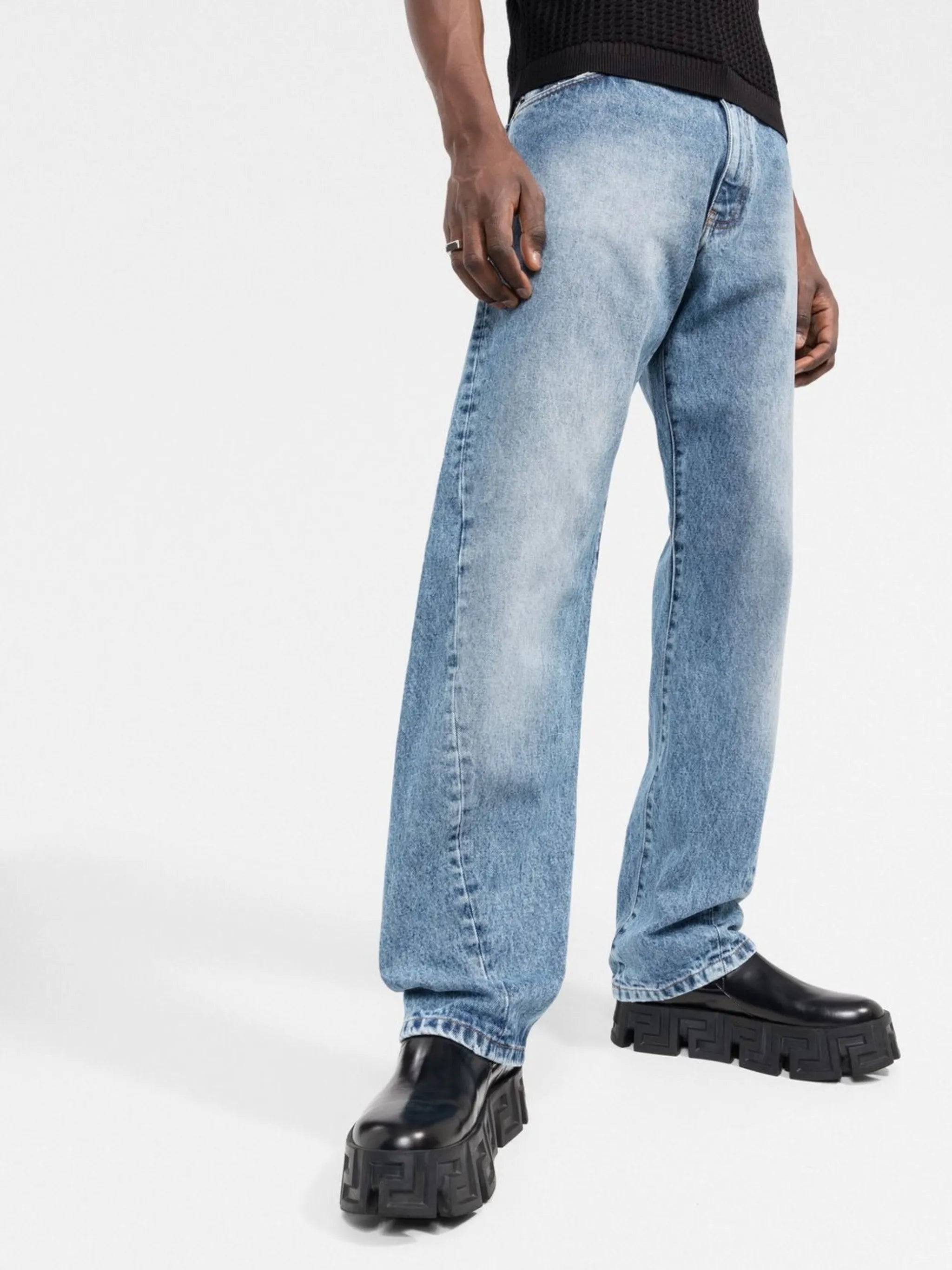 Twisted Seam denim jeans
