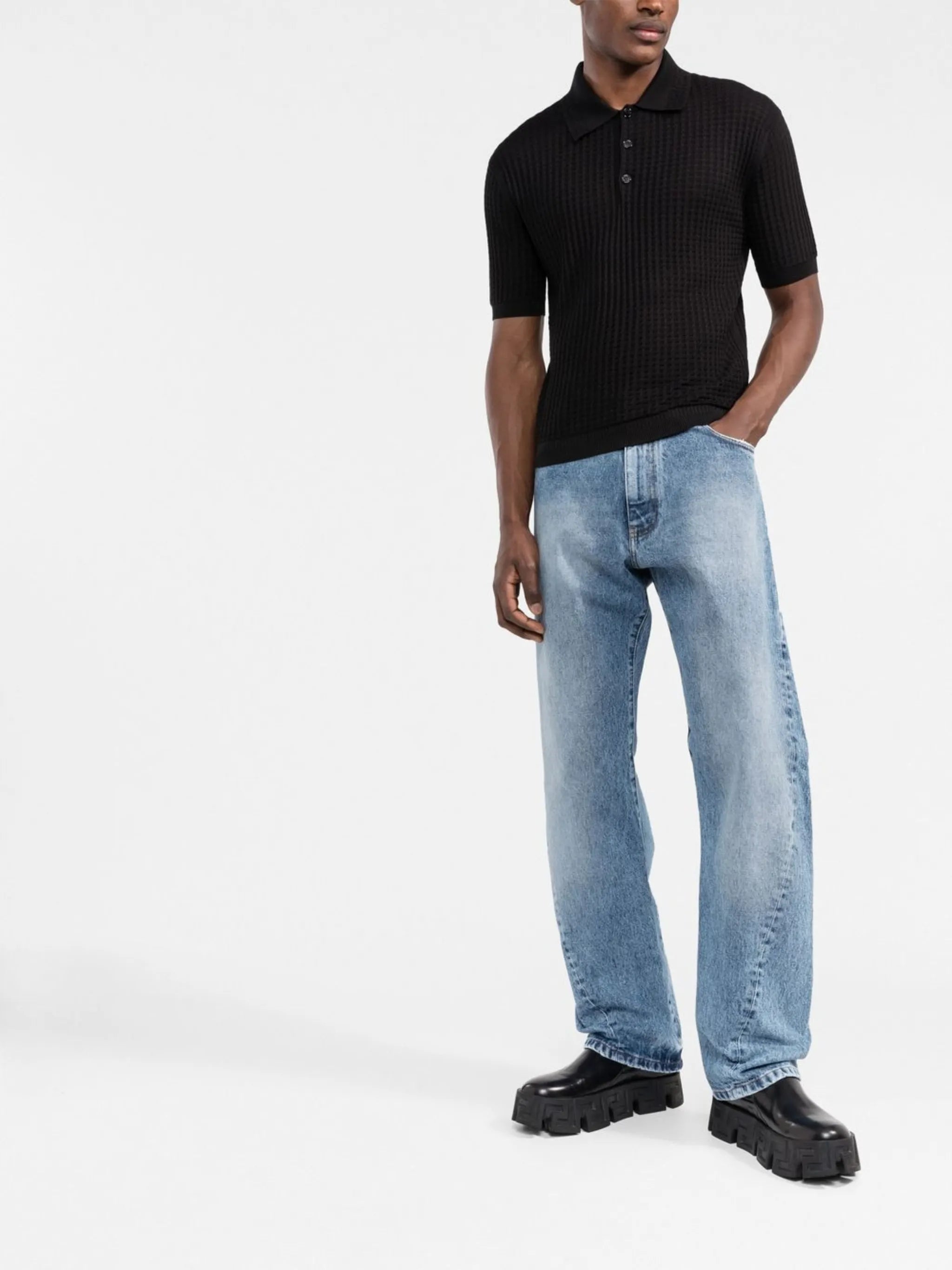 Twisted Seam denim jeans