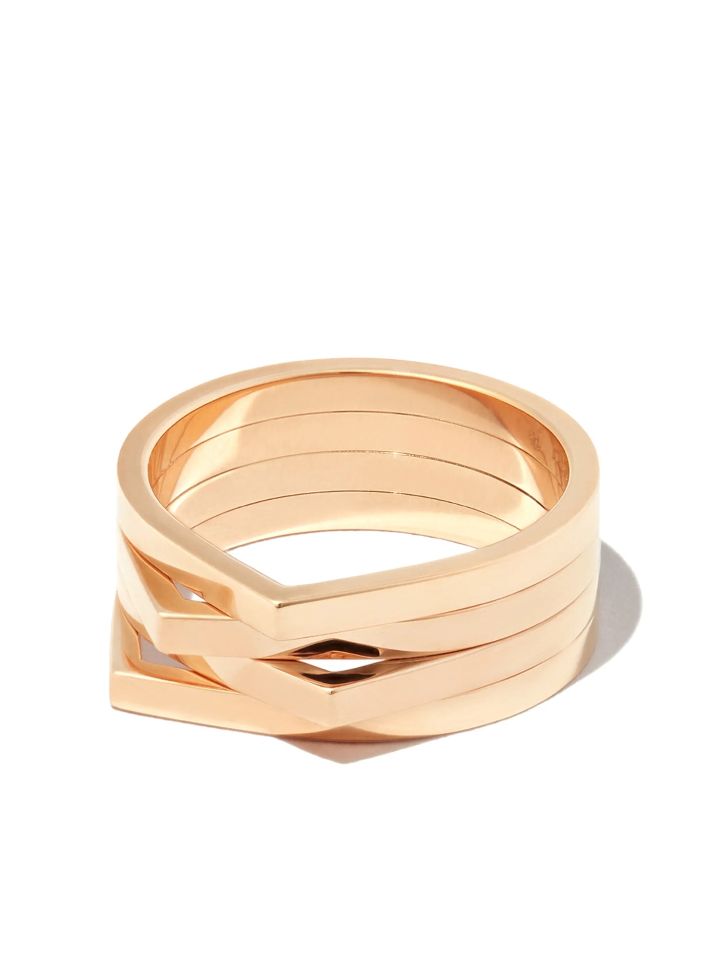 18kt rose gold Antifer ring