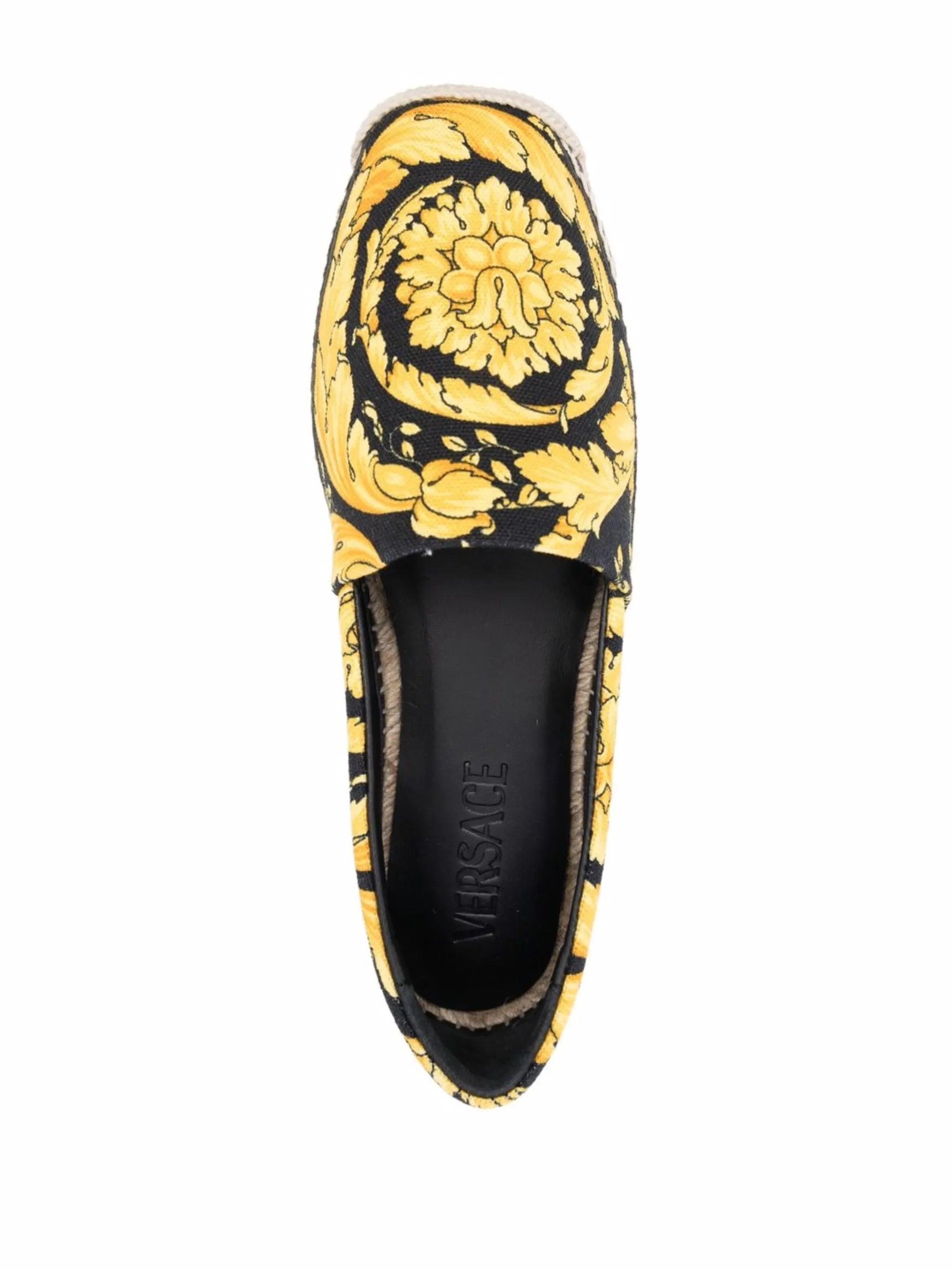 Barocco-print espadrilles
