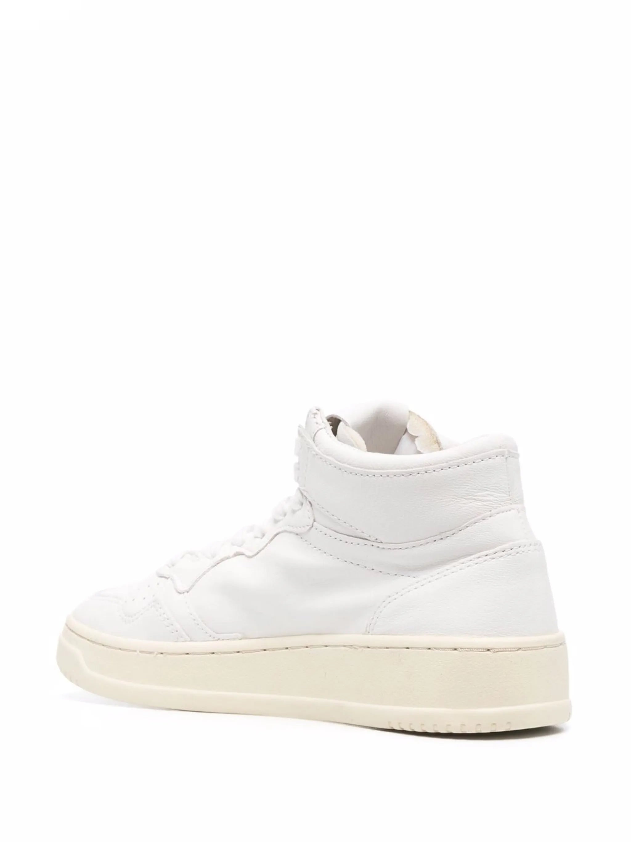 Medalist shearling-lined high-top sneakers