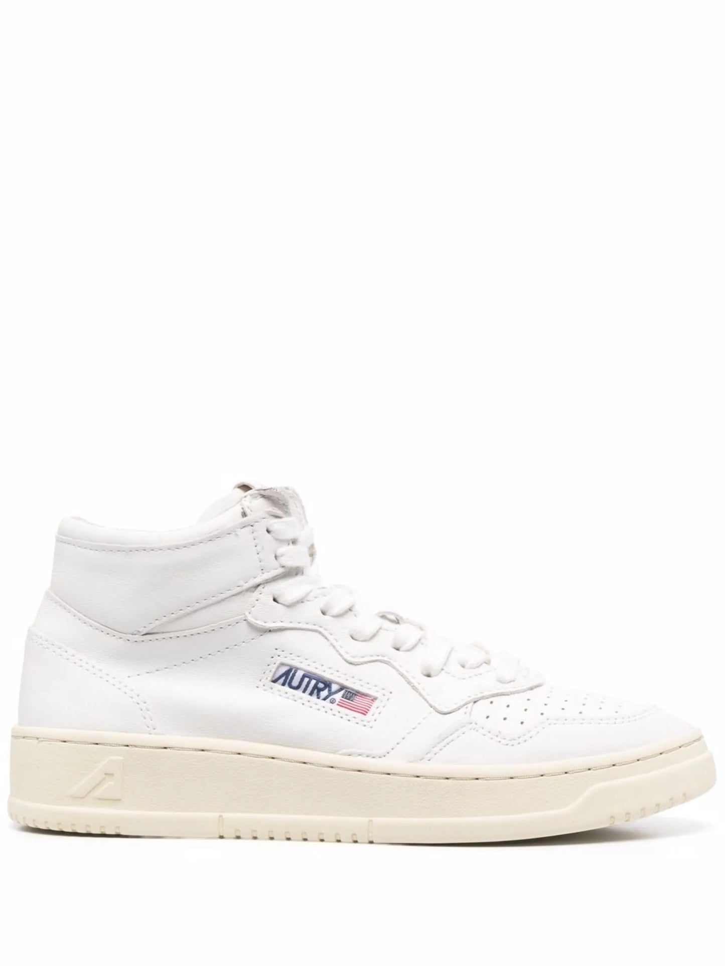 Medalist shearling-lined high-top sneakers