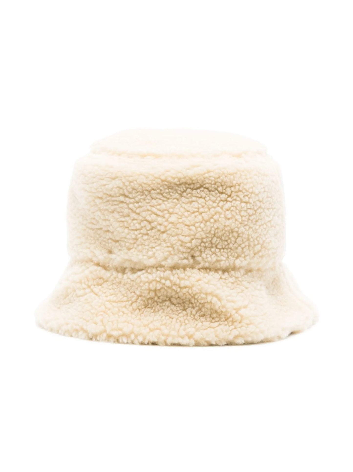 reversible faux-shearling bucket hat
