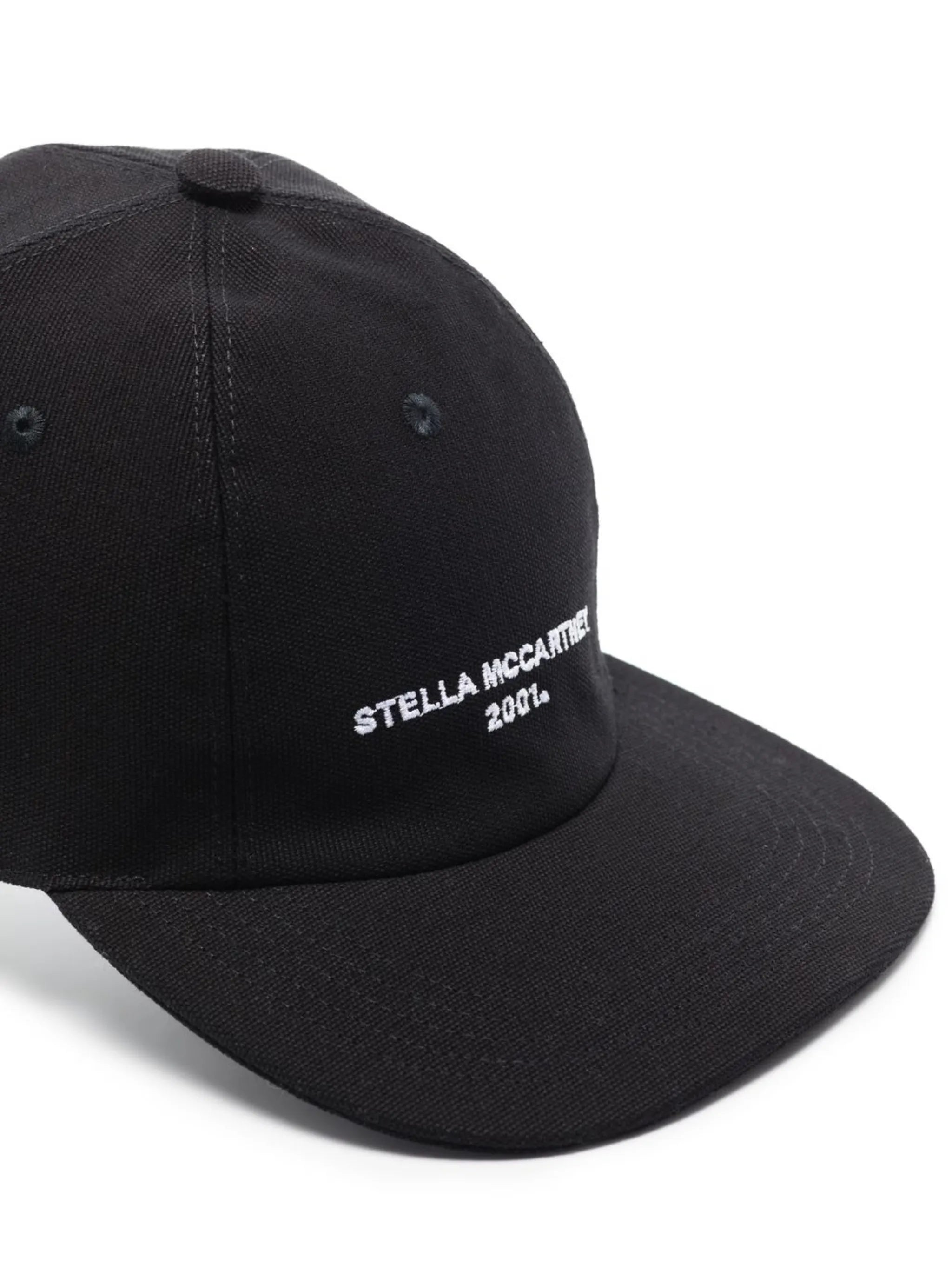 logo-embroidered baseball cap