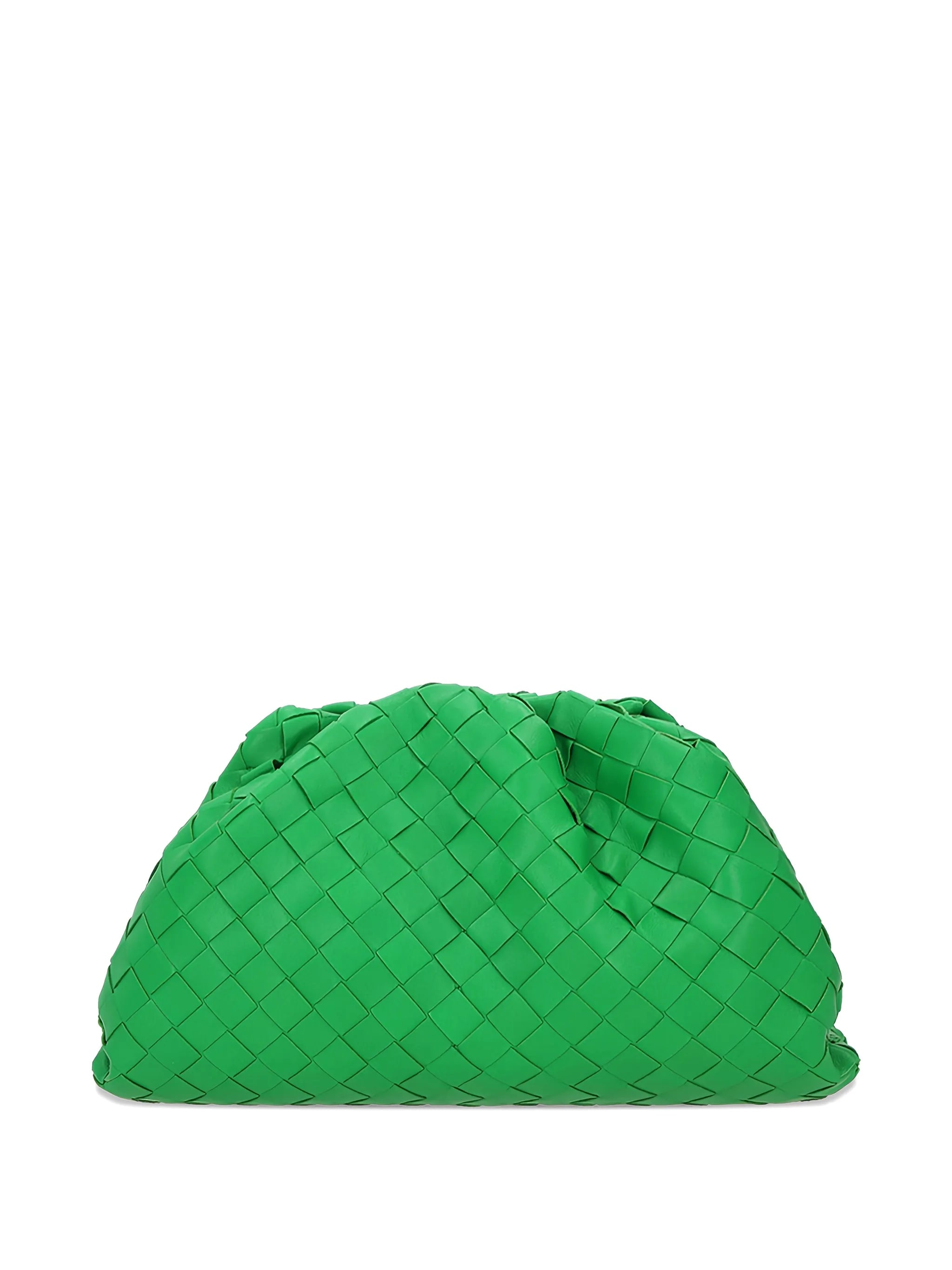 Intrecciato teen pouch clutch bag