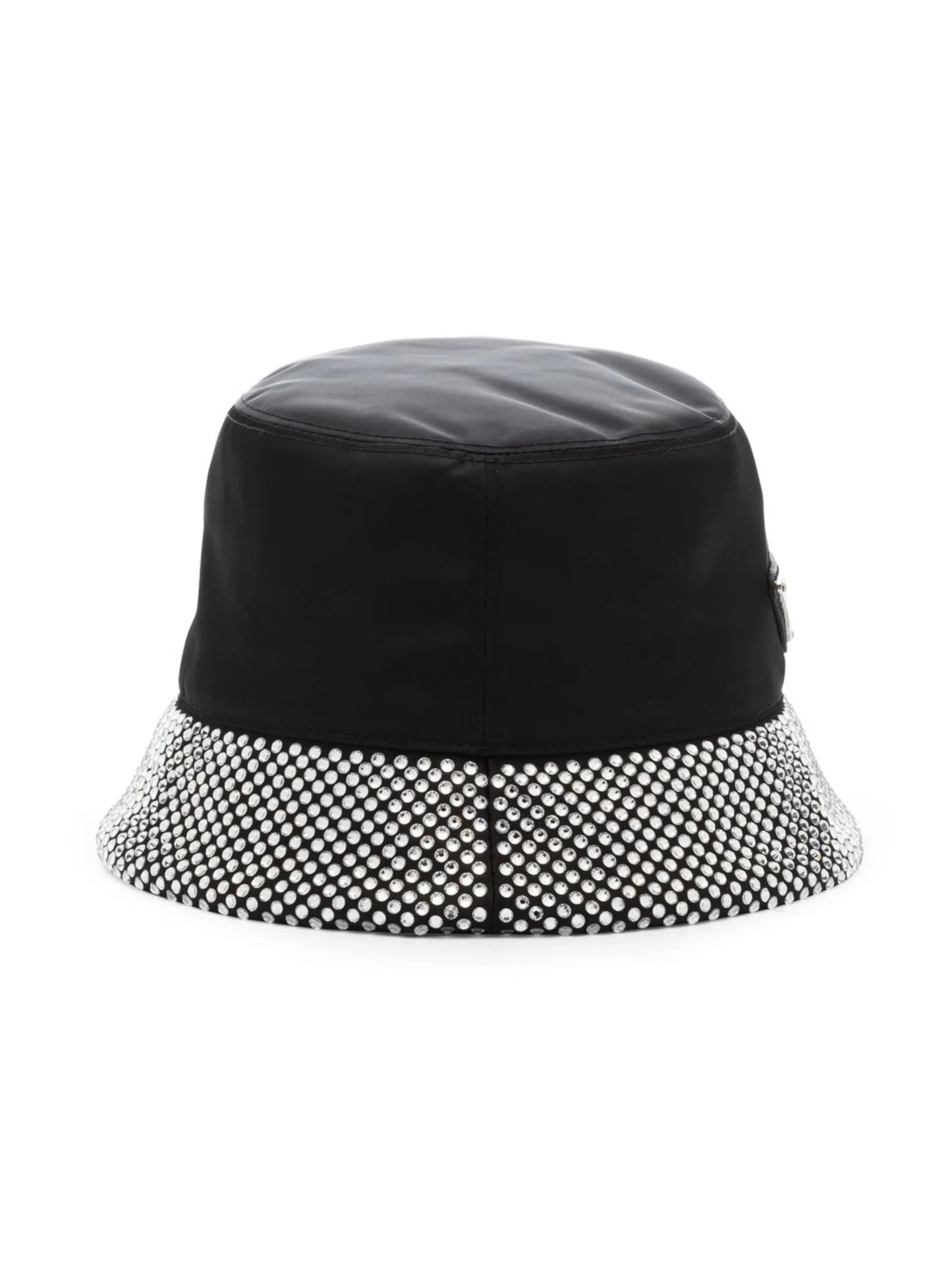 Re-Nylon crystal-embellished bucket hat