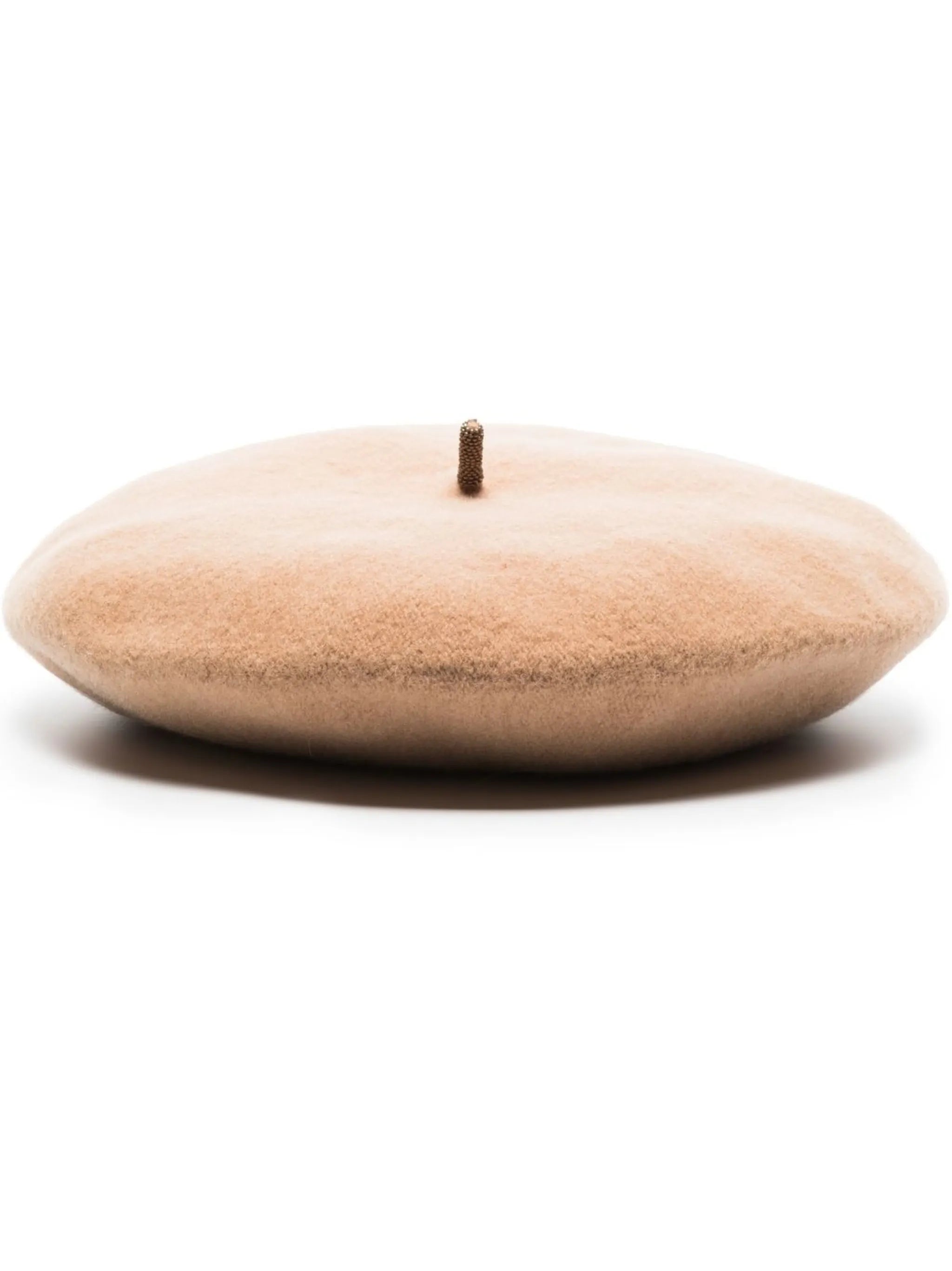knitted wool beret