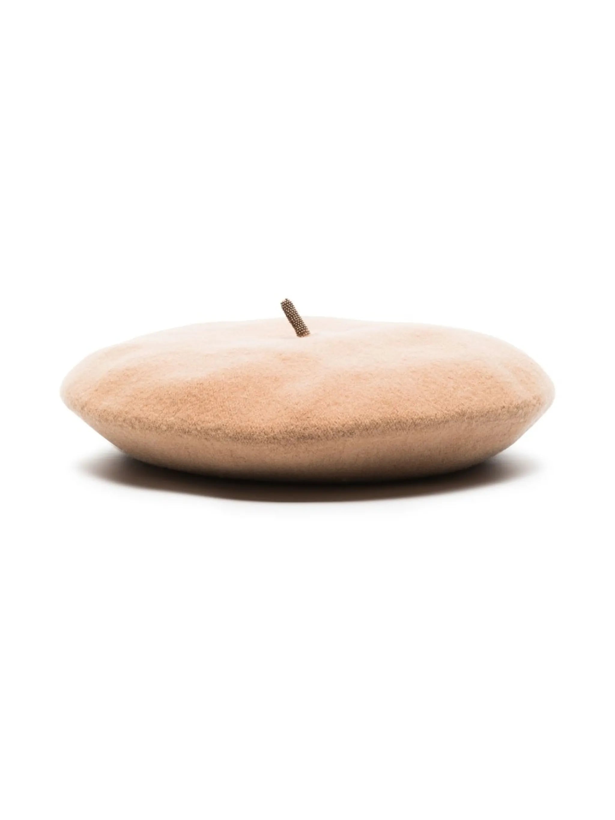 knitted wool beret