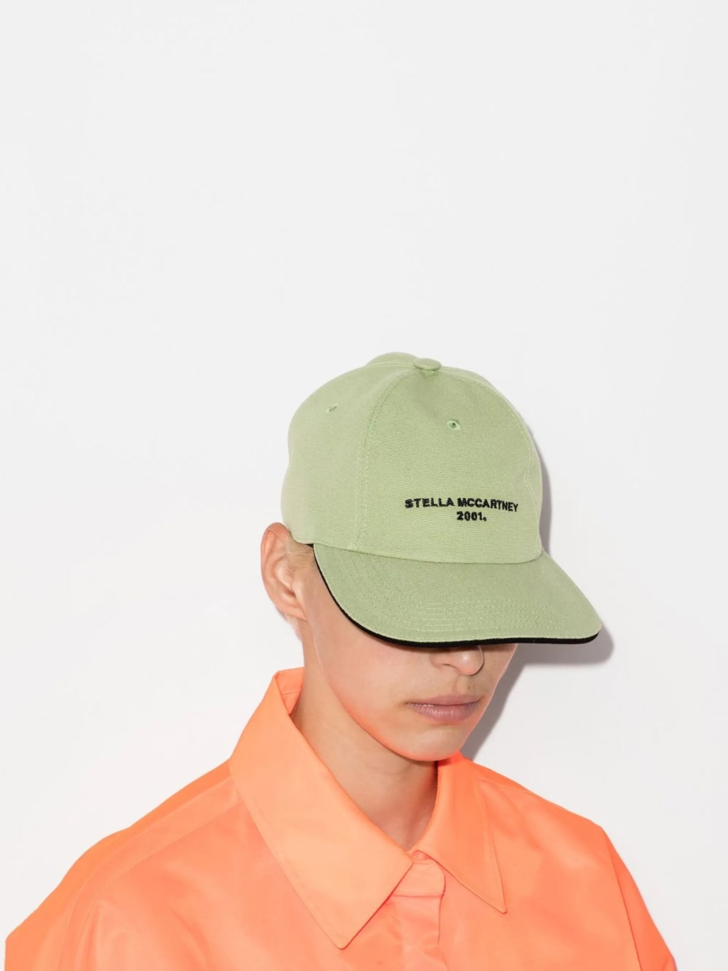 logo-embroidered baseball cap