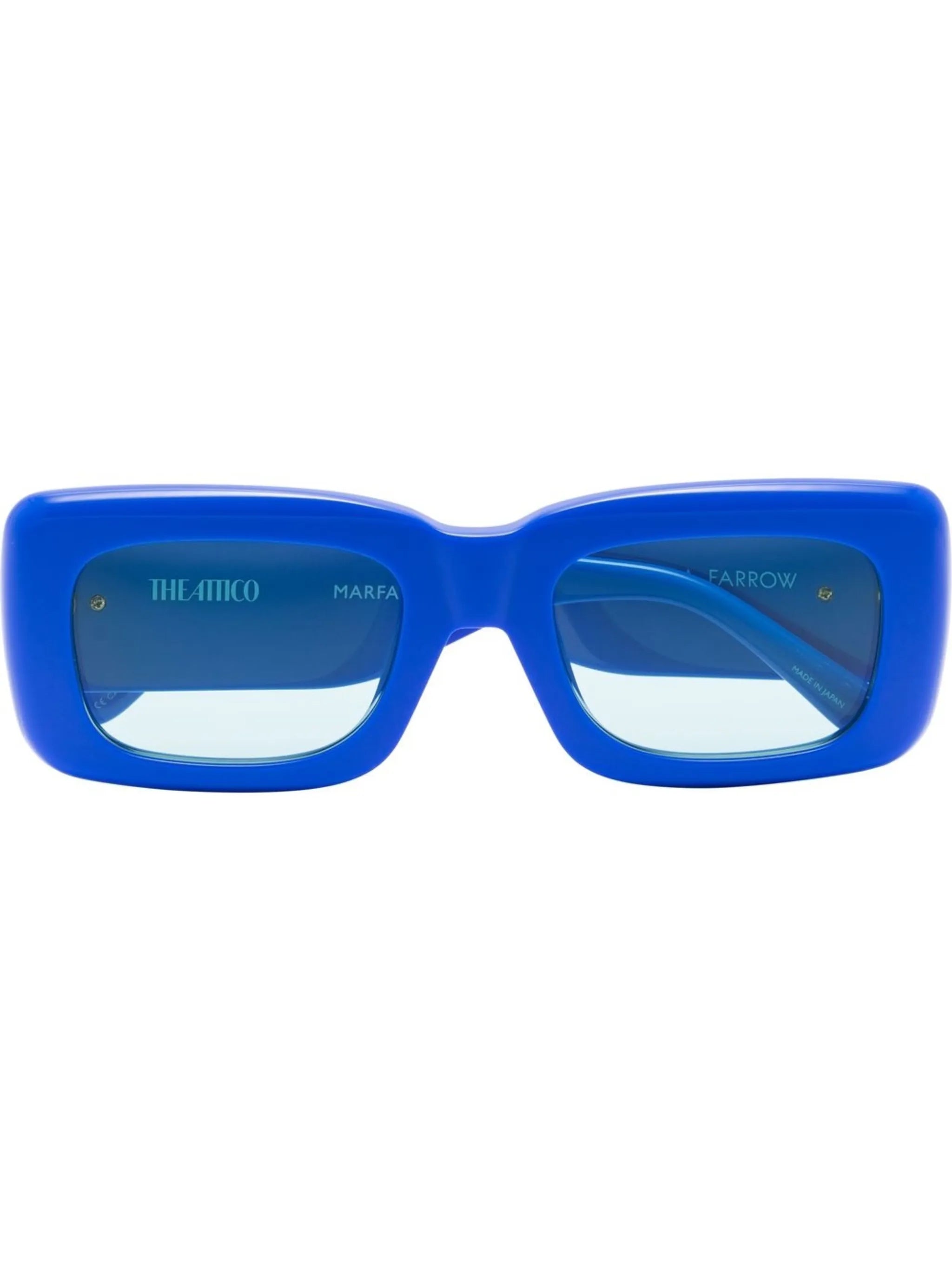 x The Attico Marfa rectangle-frame sunglasses