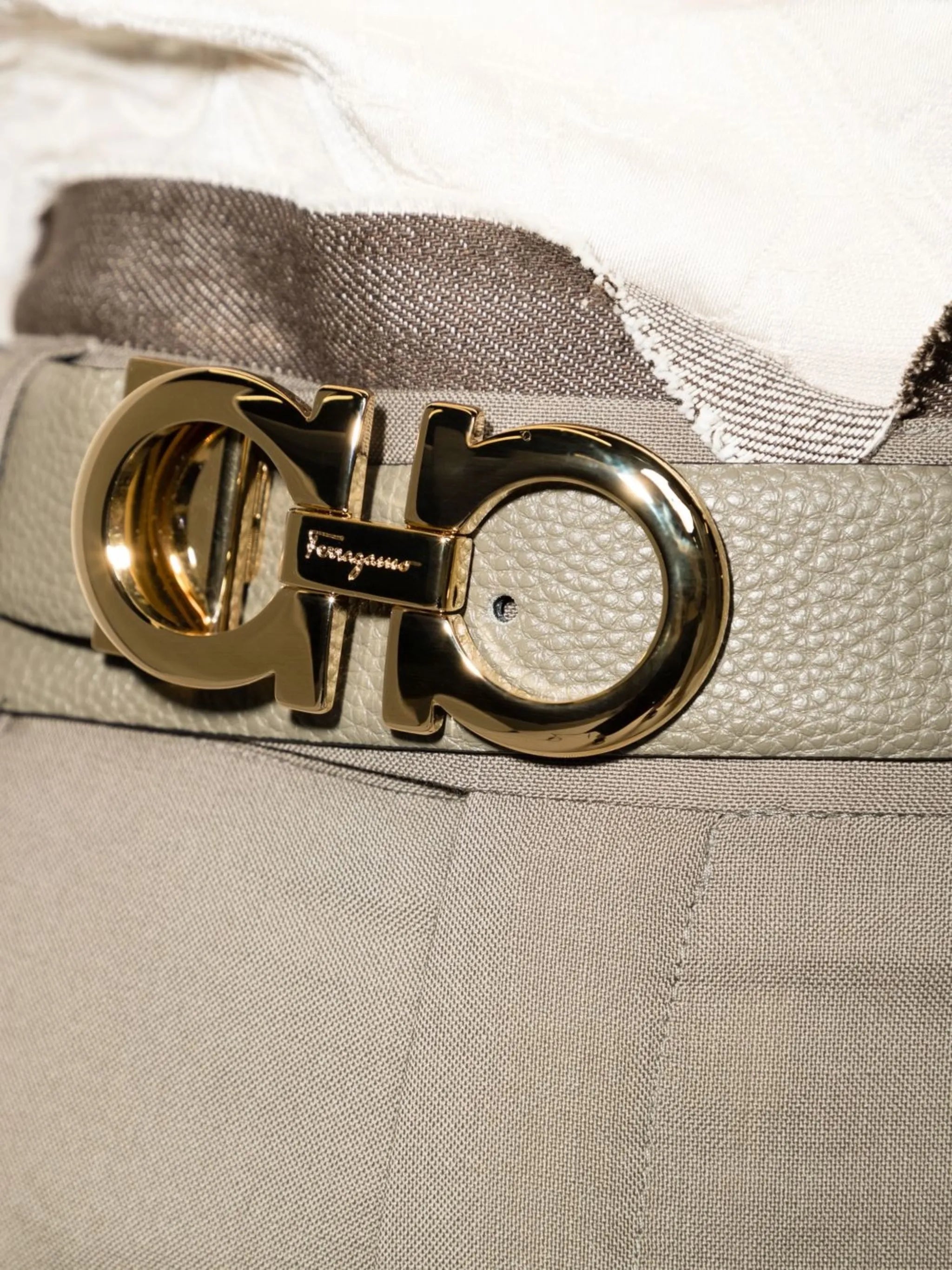 Gancini reversible belt