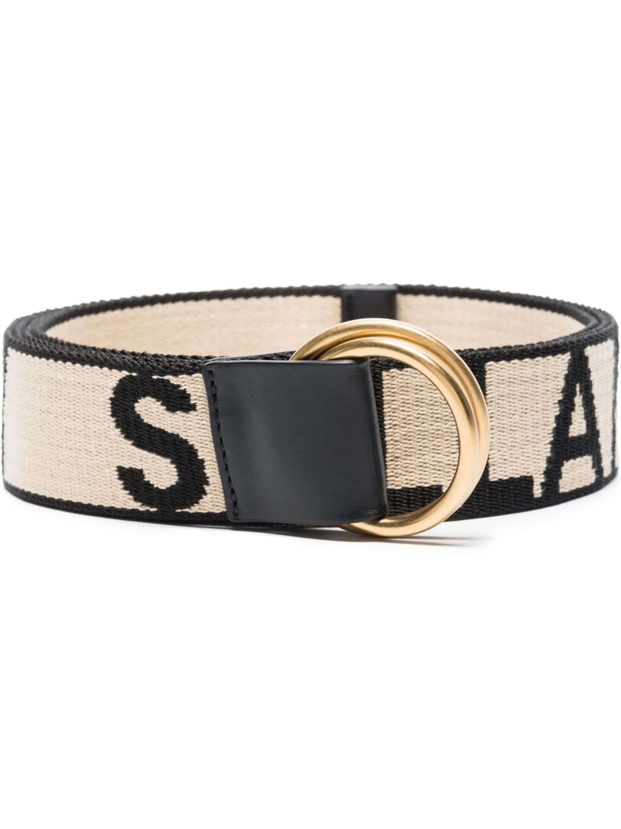 recycled-polyester logo belt