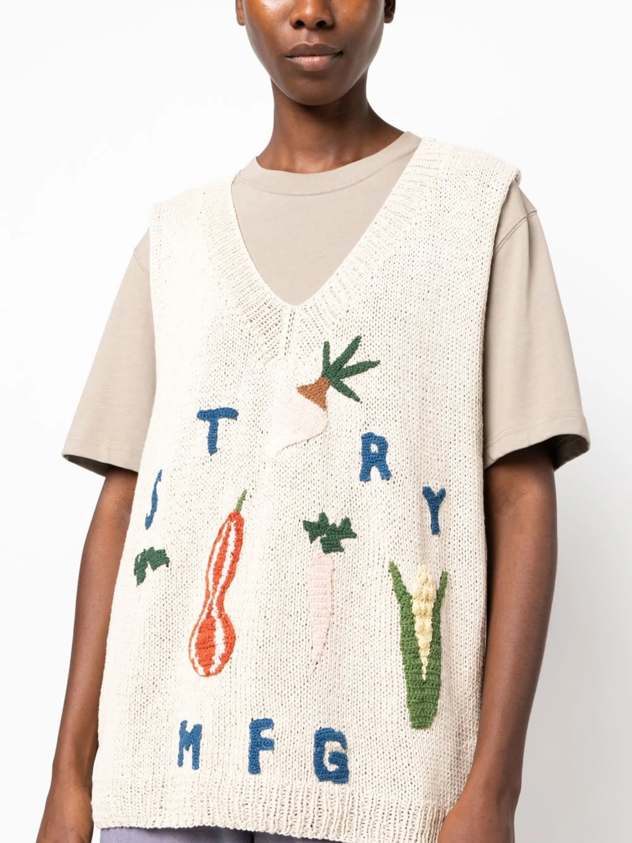 Party organic cotton vest