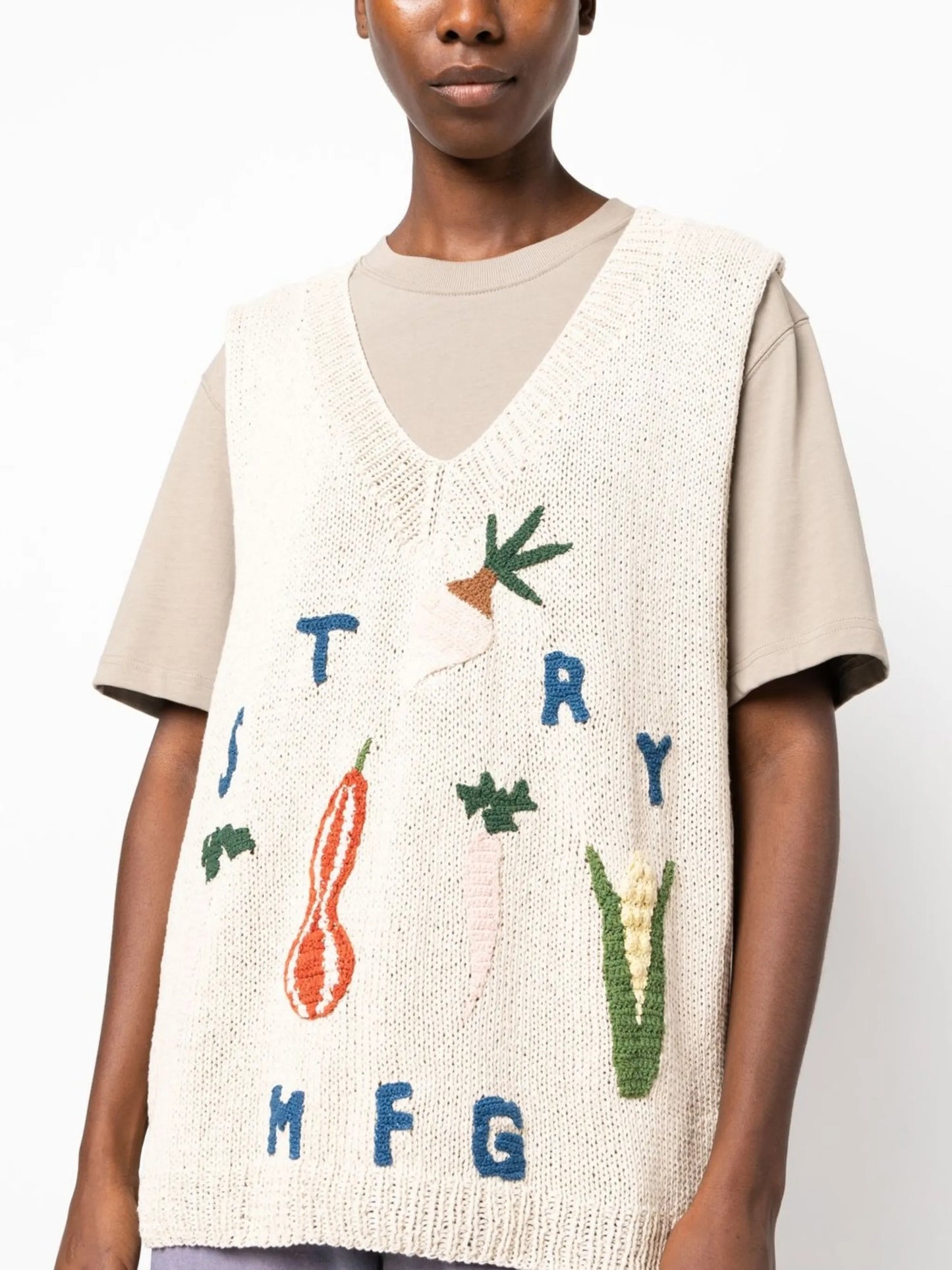 Party organic cotton vest