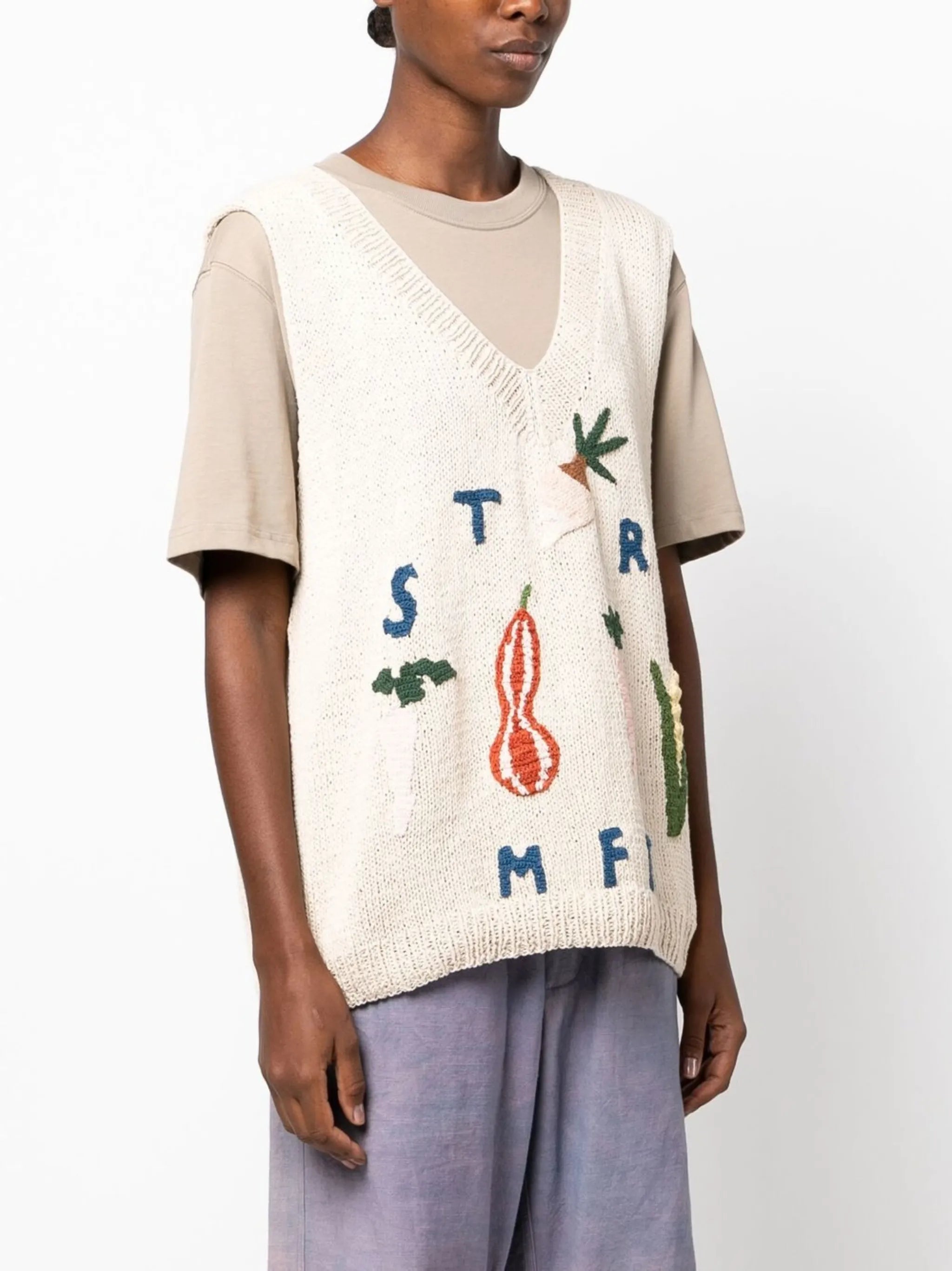 Party organic cotton vest