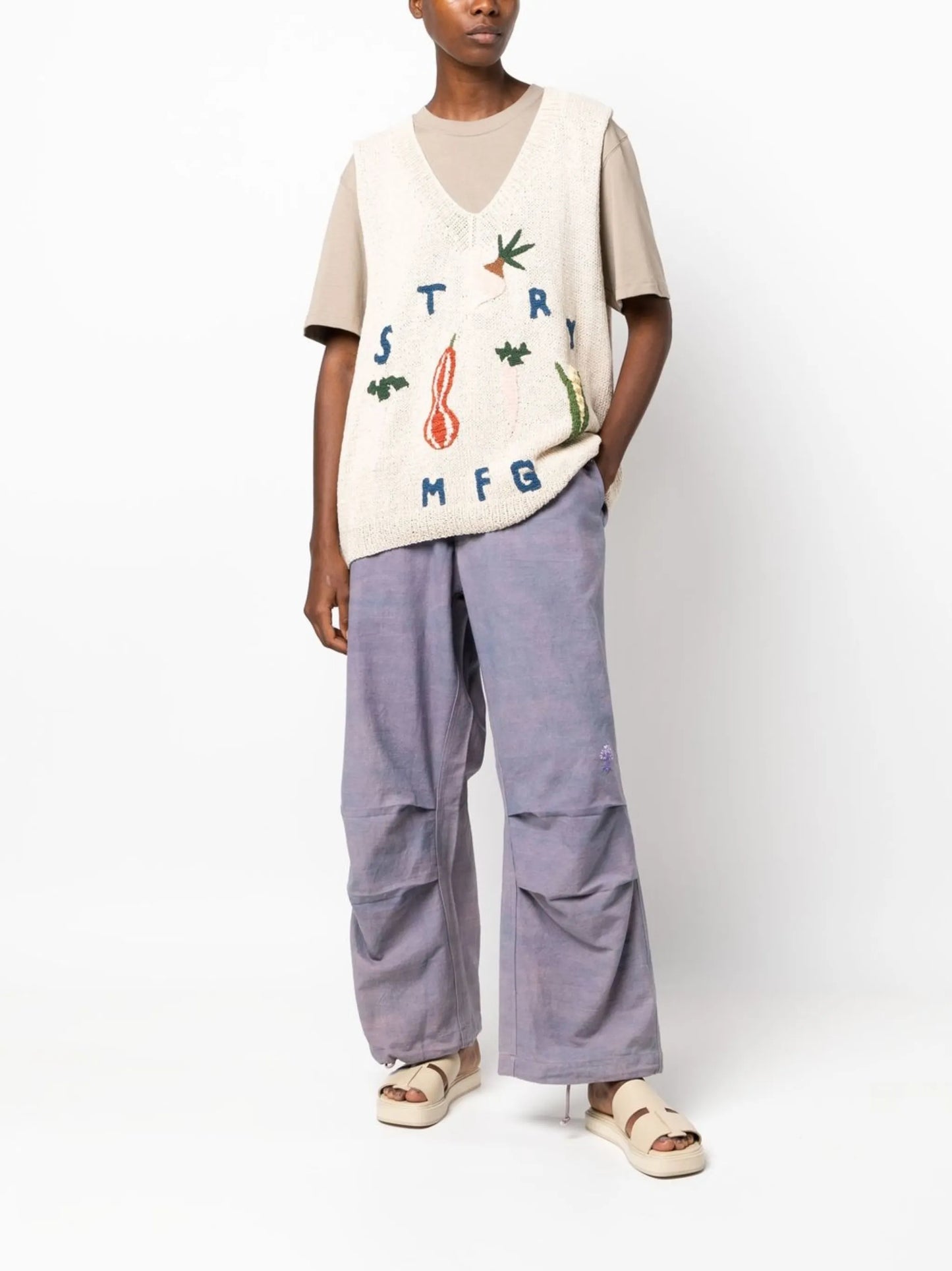 Party organic cotton vest