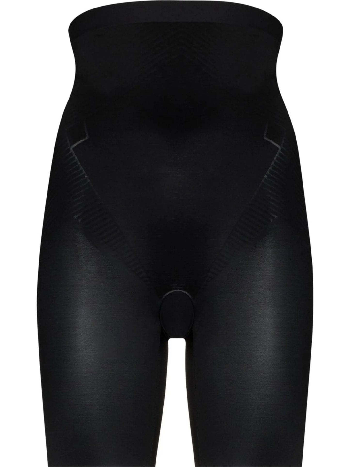 high-waisted stretch shorts