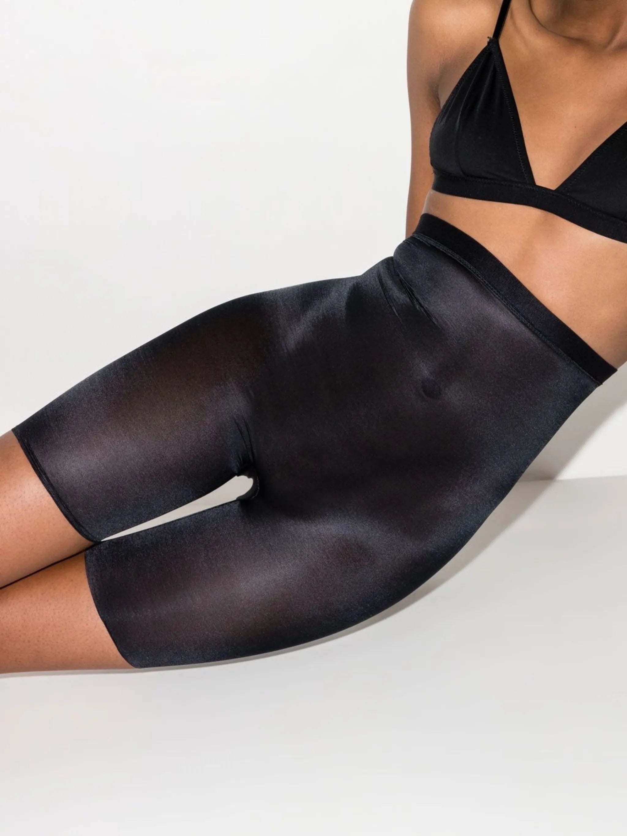 Skinny Britches® high-waist stretch shorts
