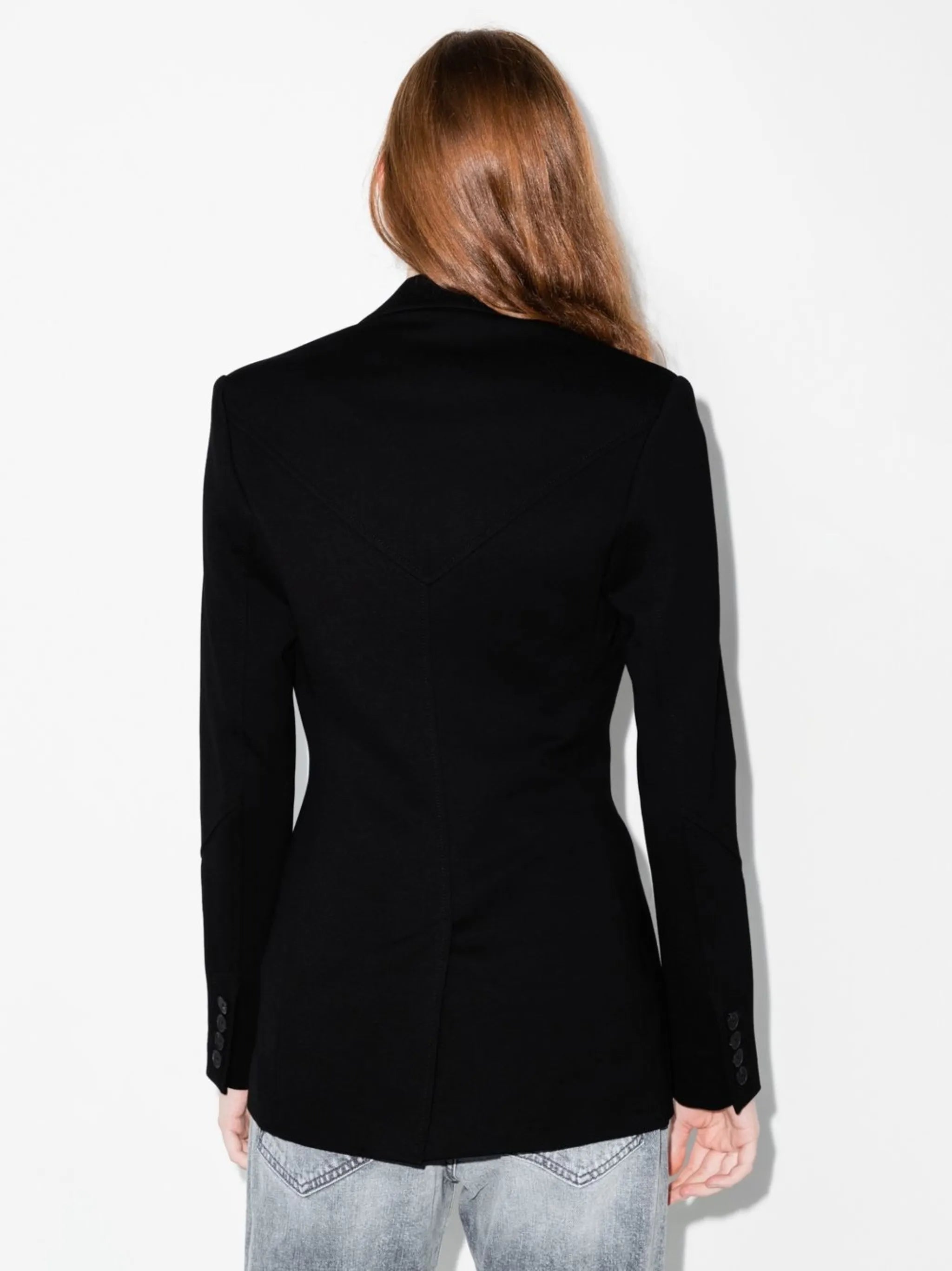 single-breasted blazer