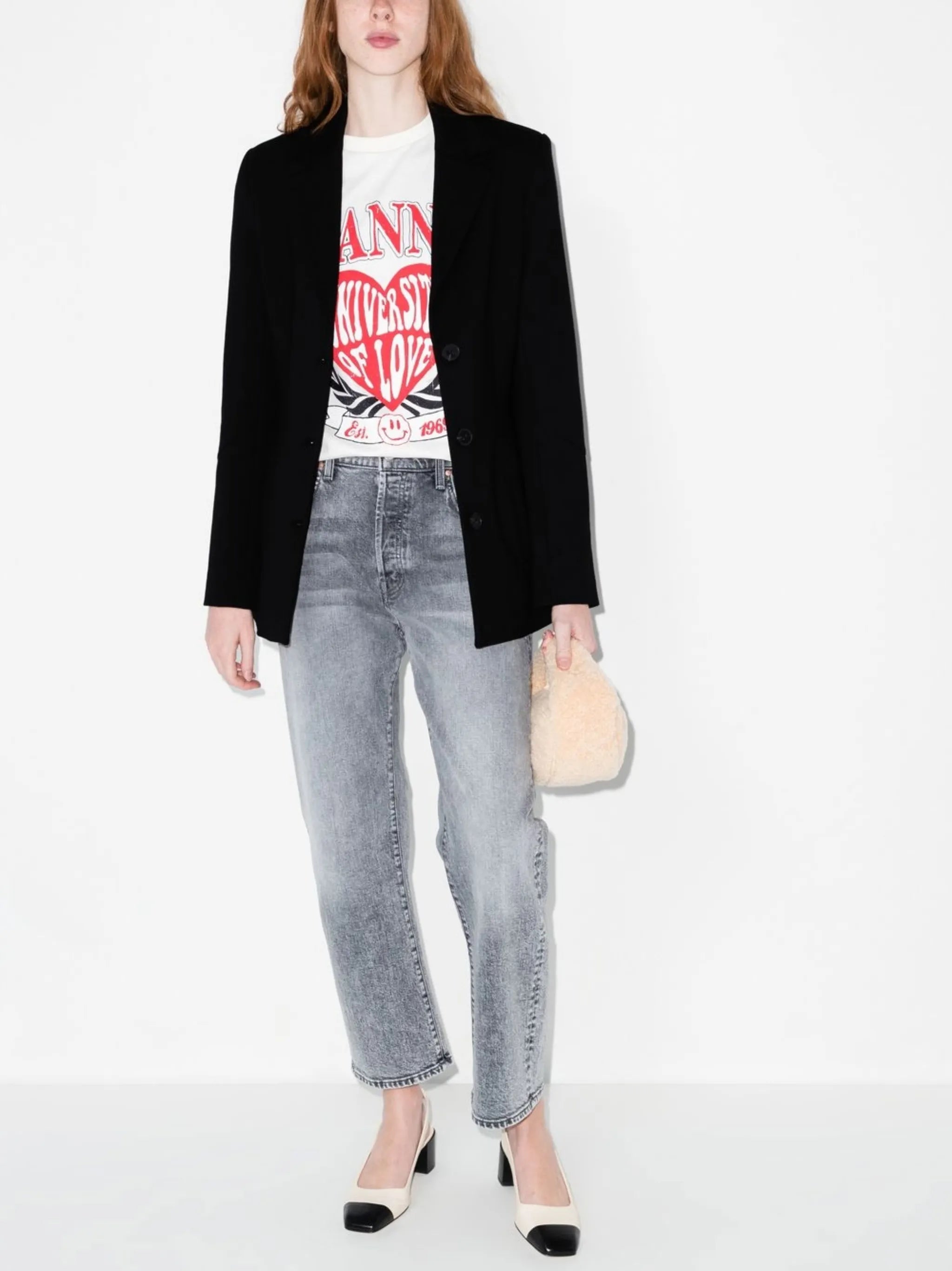 single-breasted blazer