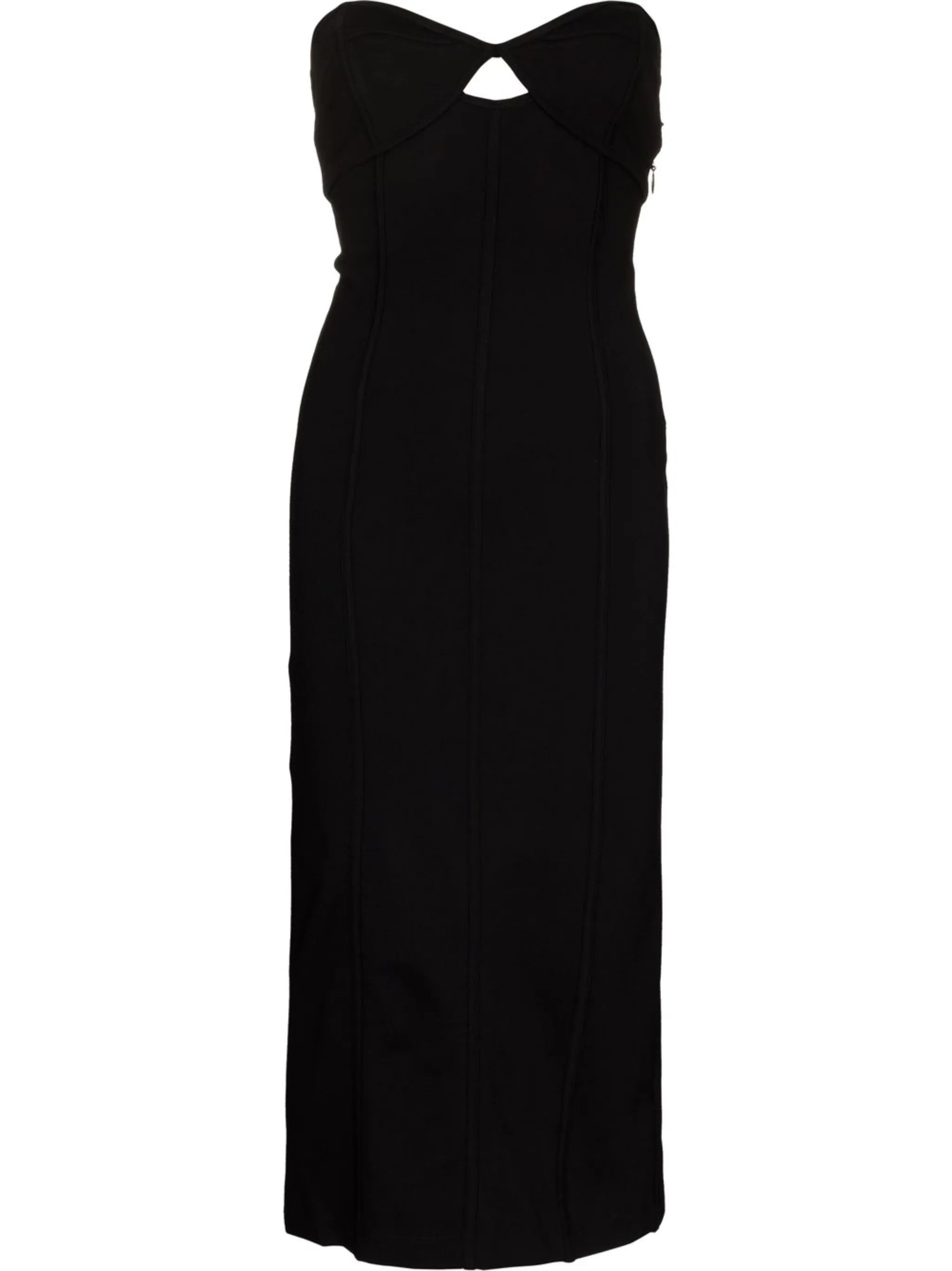 Unaris cut-out midi dress