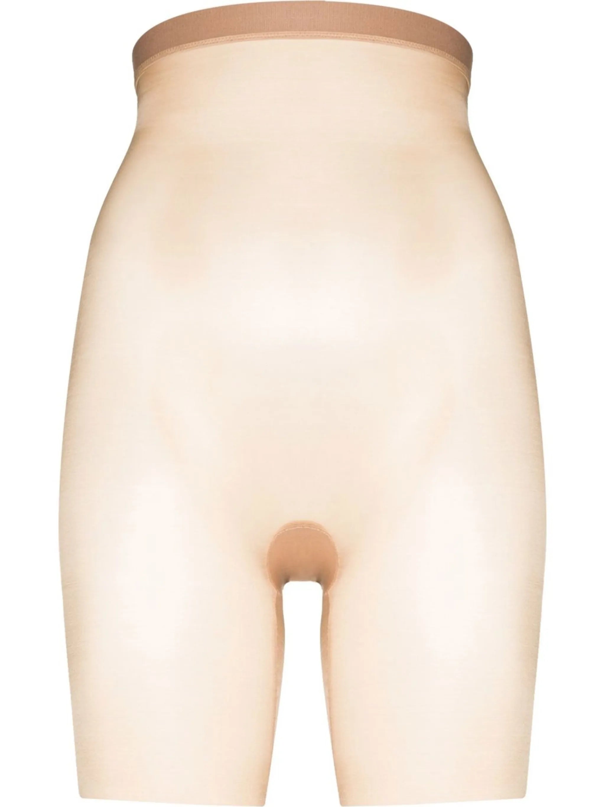 high-waisted stretch shorts