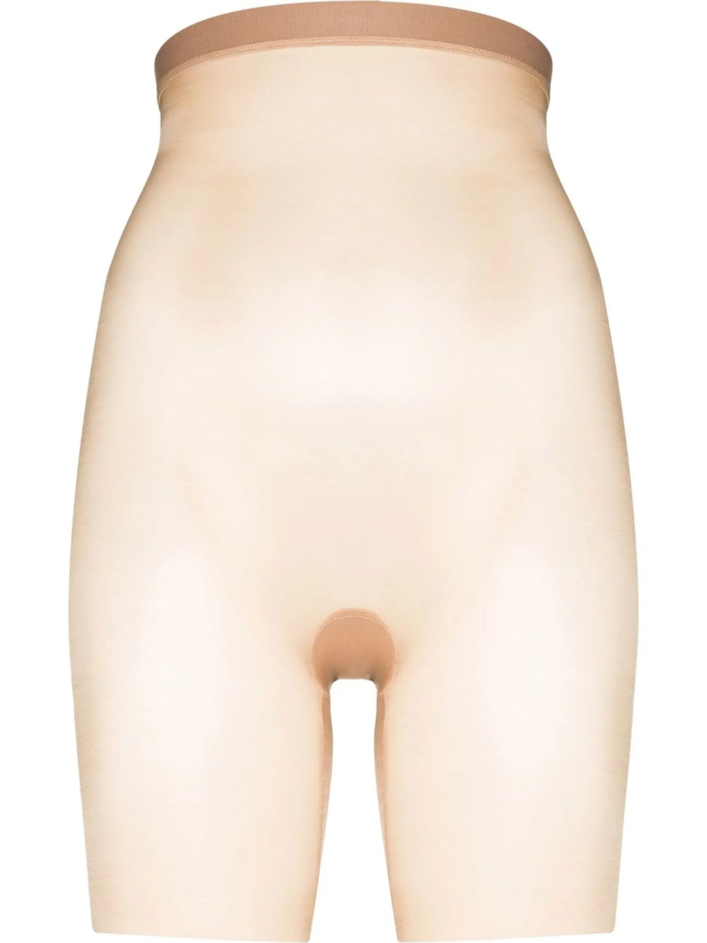 high-waisted stretch shorts