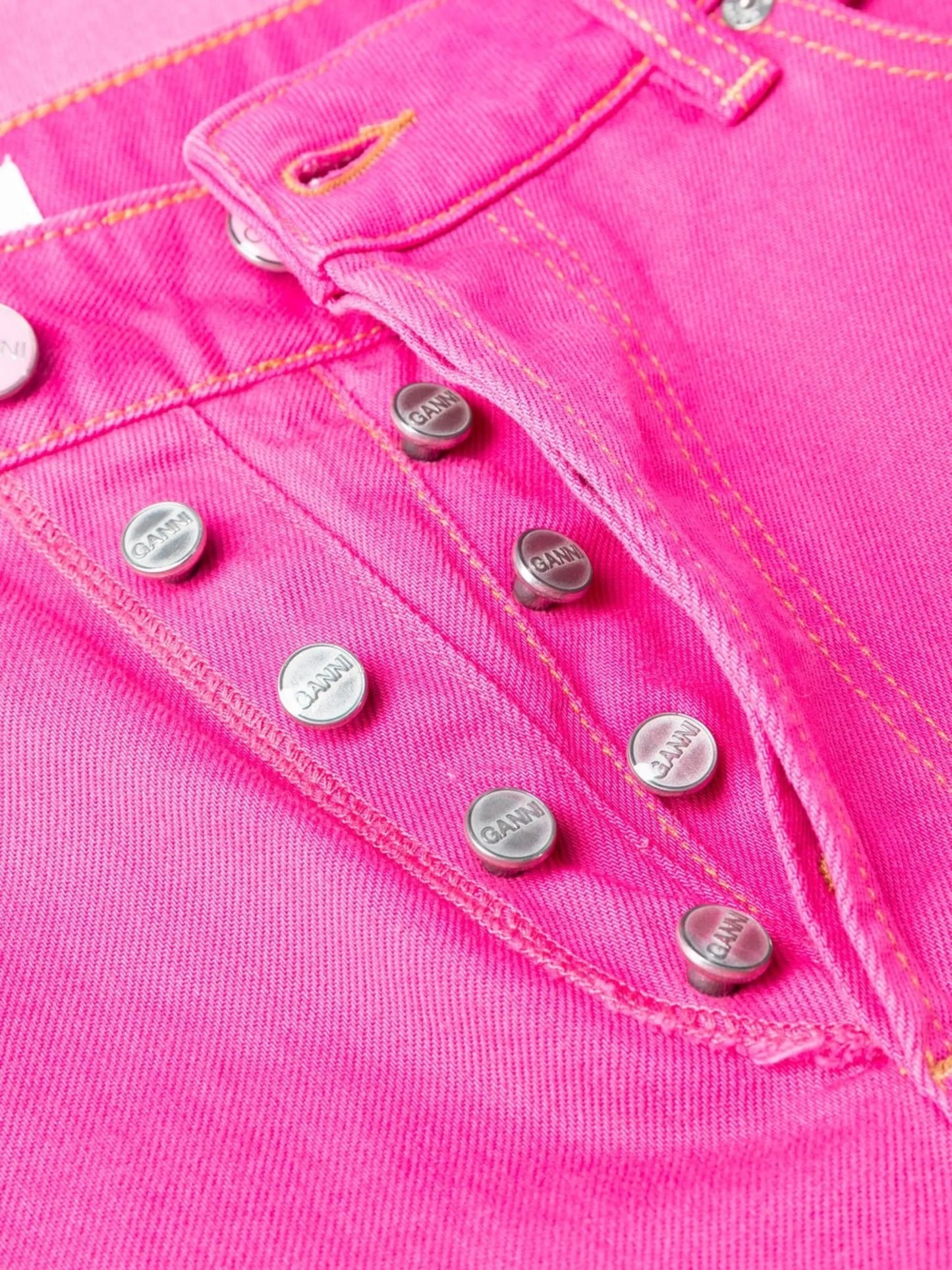 high-rise straight-leg jeans