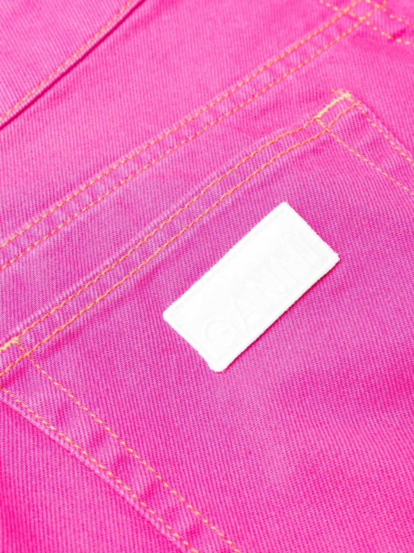 high-rise straight-leg jeans